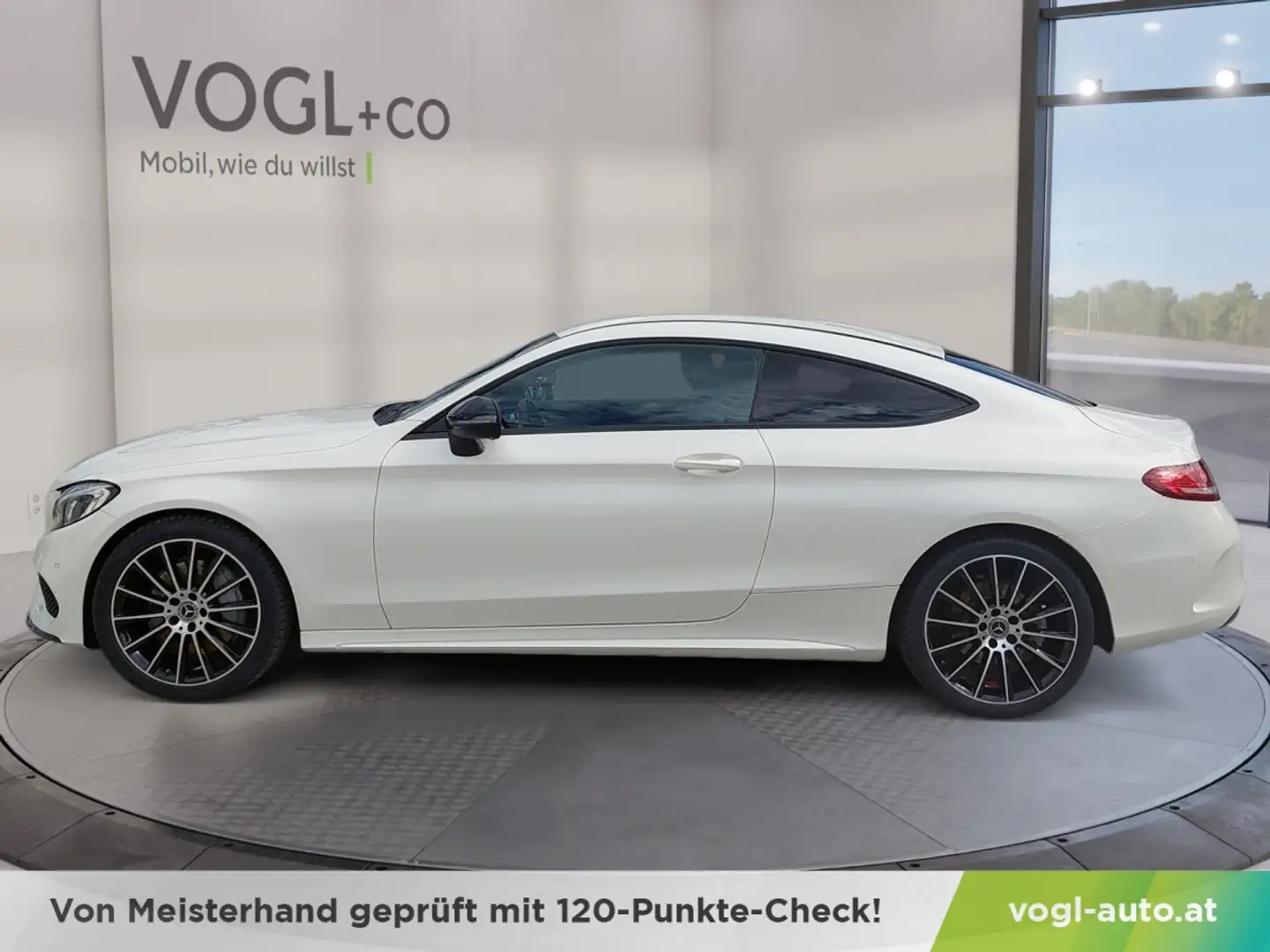 Mercedes-Benz C 250 Coupe Aut. AMG-Line Weiß - 2