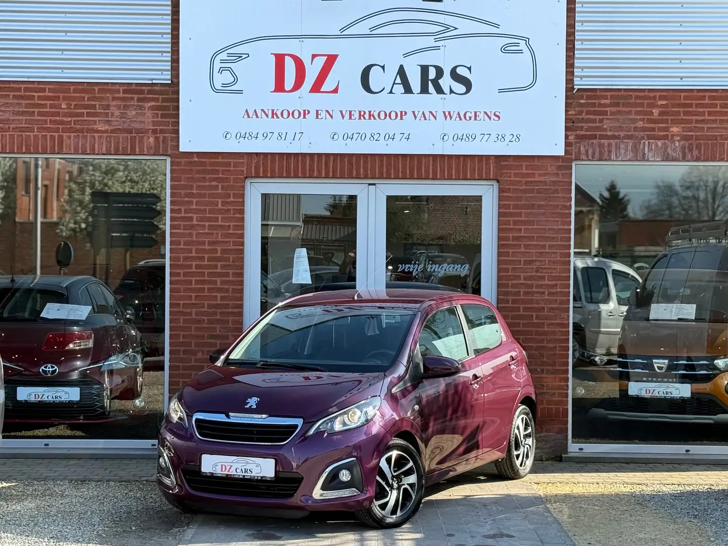 Peugeot 108 1.2I 82PK |✅CAMERA | AIRCO | BLUETOOTH | USB | Paars - 1