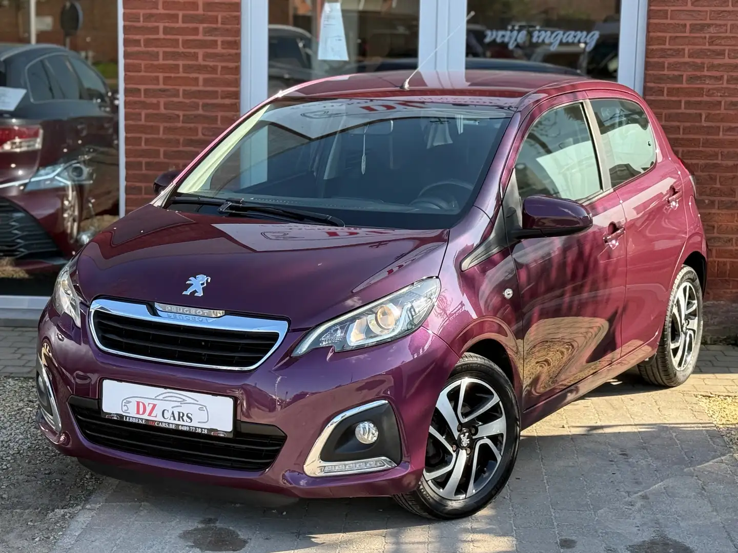 Peugeot 108 1.2I 82PK |✅CAMERA | AIRCO | BLUETOOTH | USB | Paars - 2