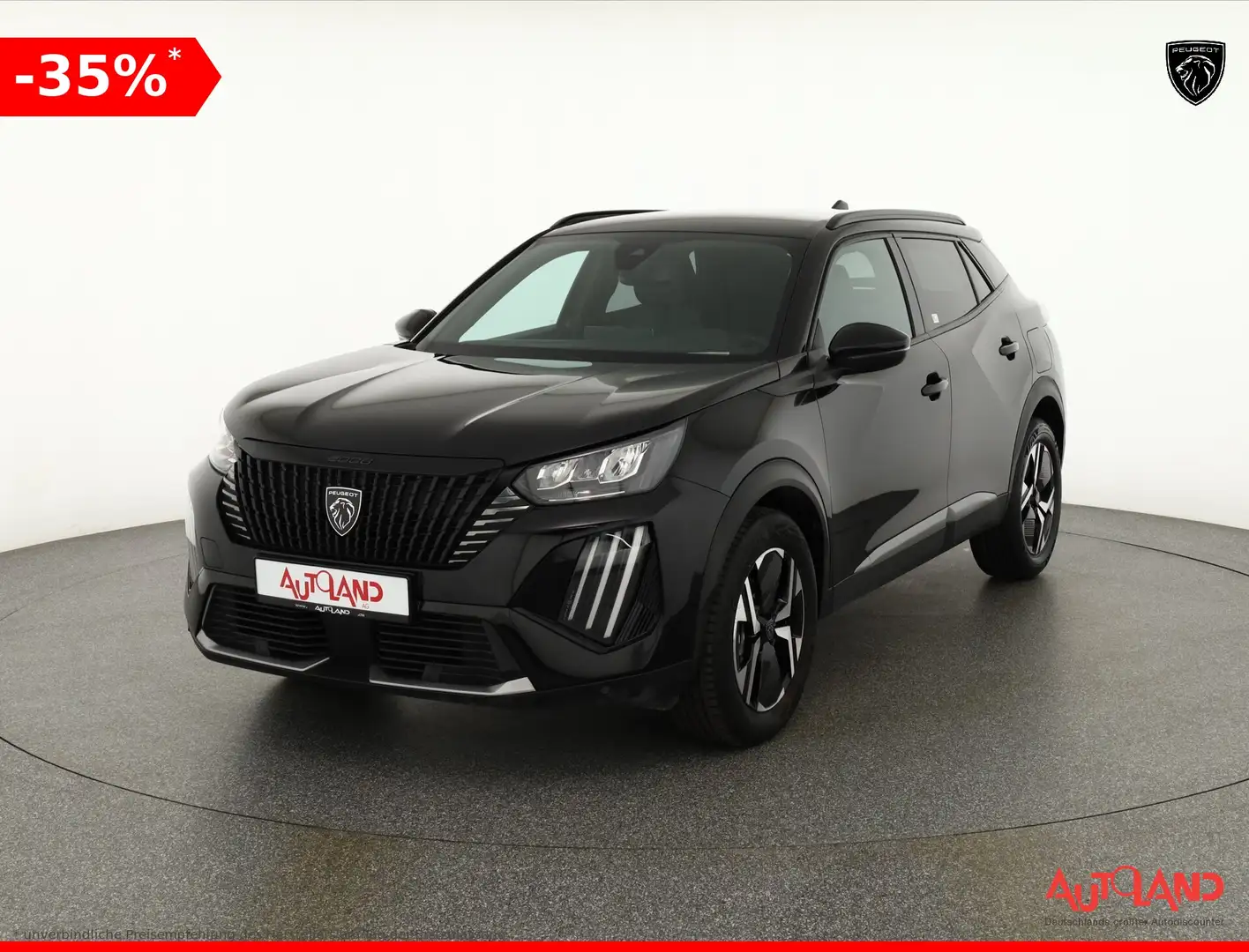 Peugeot 2008 PureTech 130 Aut. LED Kamera Tempomat Schwarz - 1