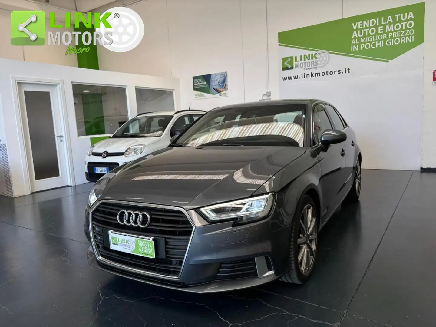 Audi A3 SPB 30 TDI KM CERT, NAV, CLIMA BIZ. Grigio - 1