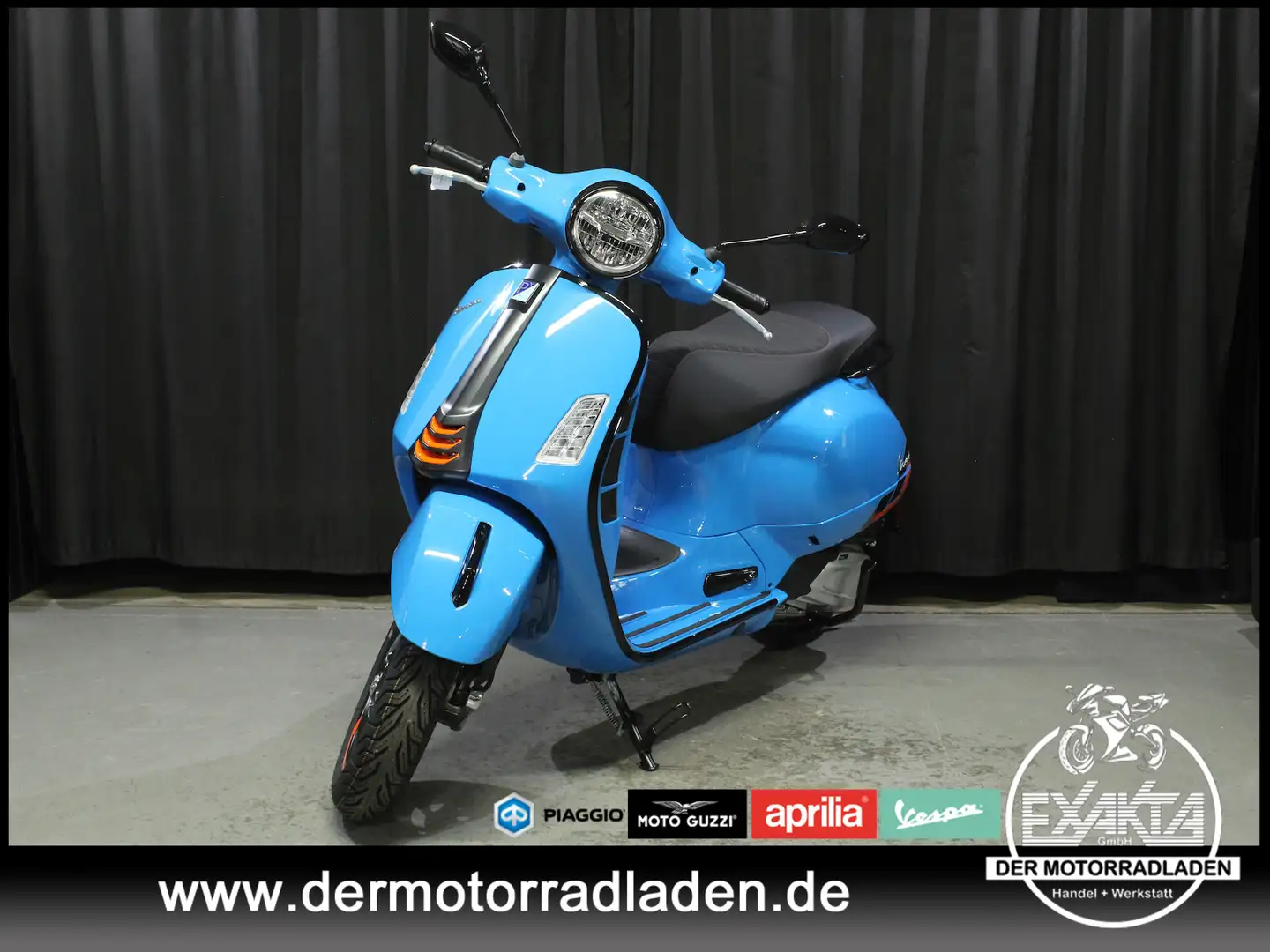 Vespa Super Sport GTS 125 SUPERSPORT E5+ BLU Blue - 1