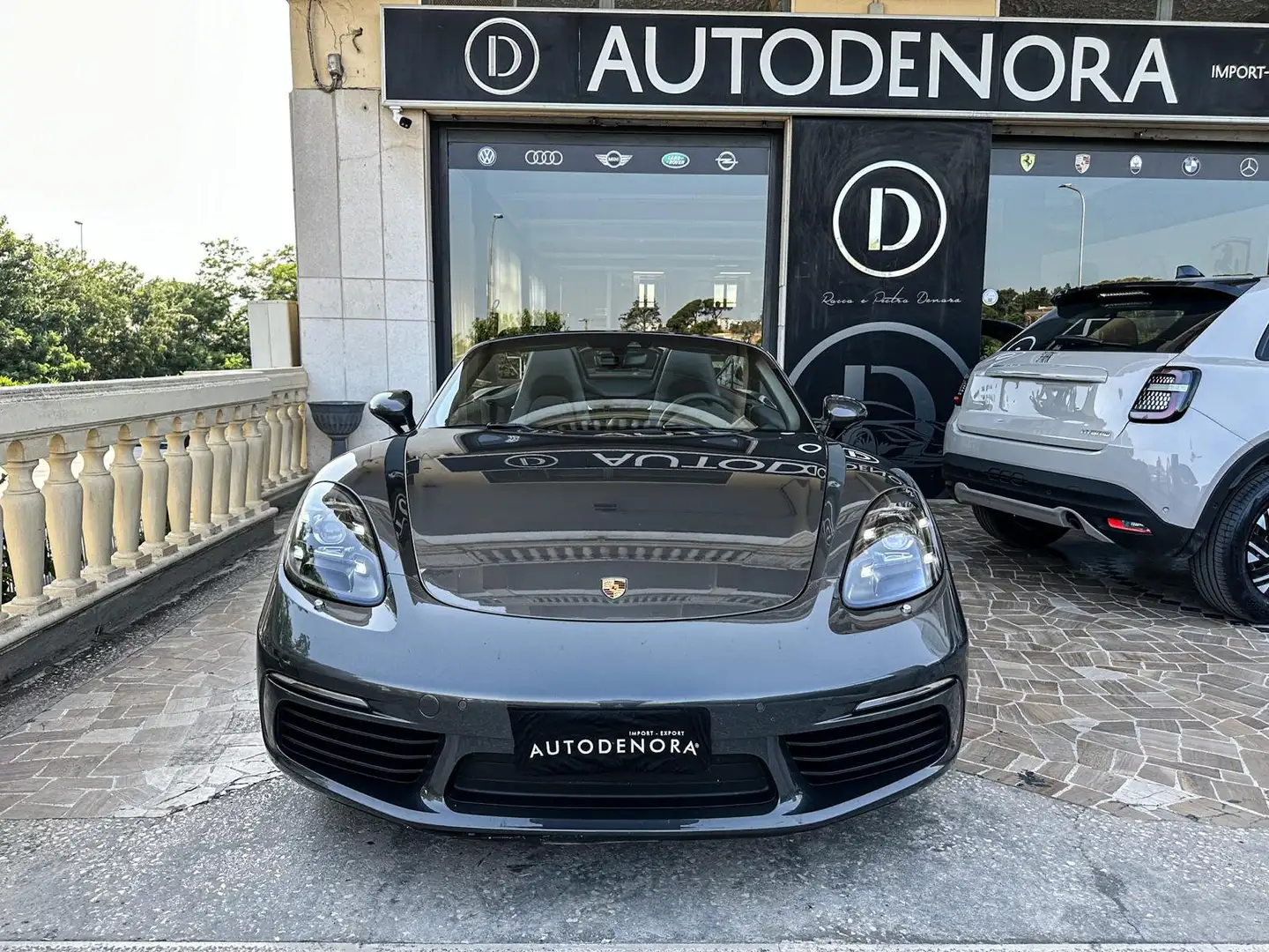 Porsche 718 Spyder #CABRIO#AUTO#LED#XENO#NAVI Grigio - 2