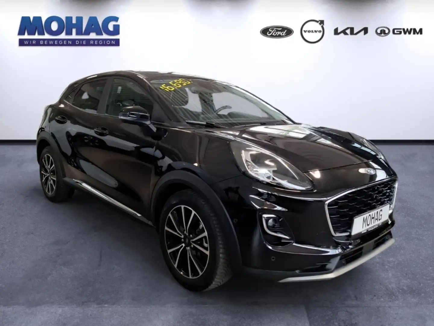 Ford Puma Titanium KAMERA PDC NAVI CARPLAY ALLWETTER WINTER- Noir - 2