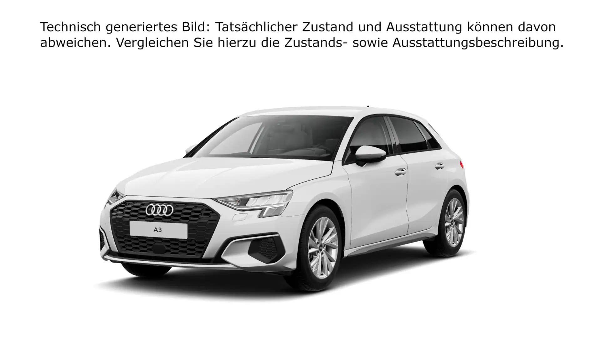 Audi A3 30 TFSI S-tronic Navi GRA Virtual Weiß - 2