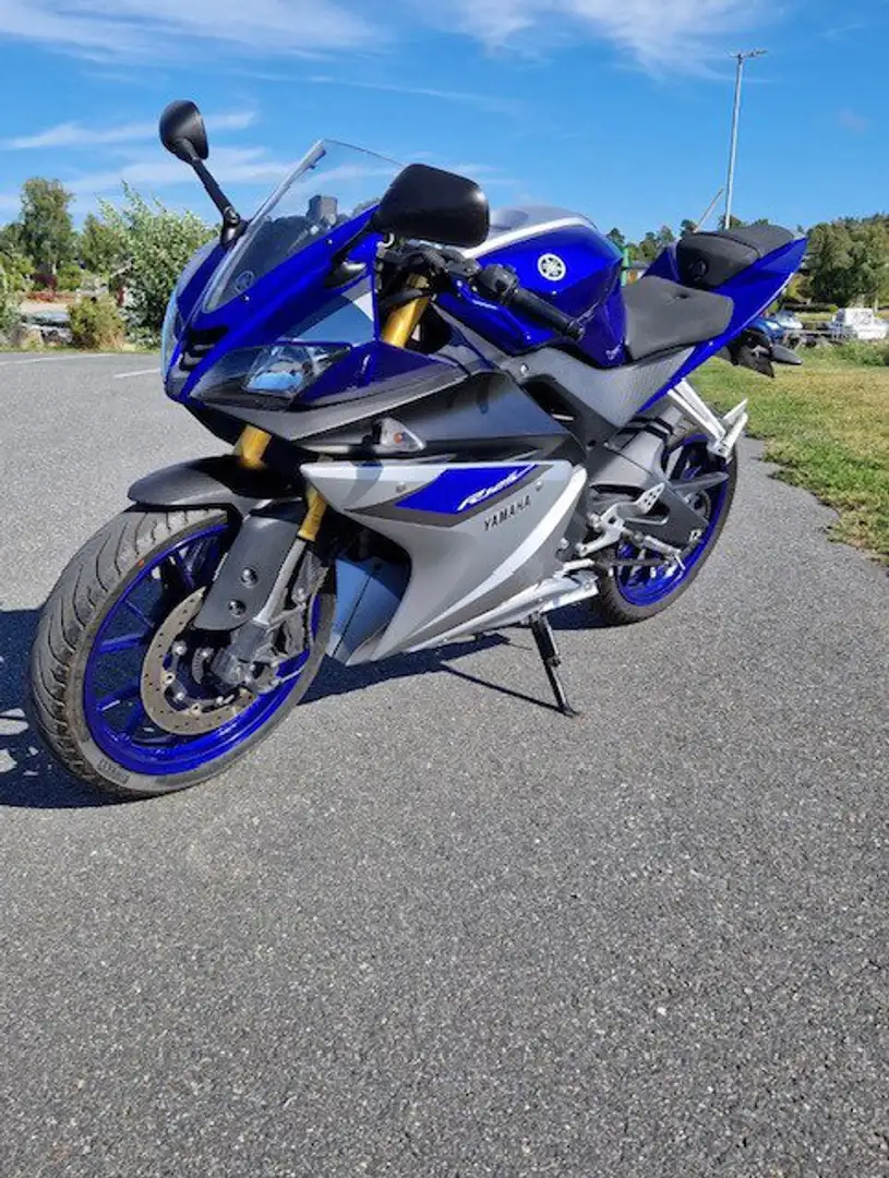 Yamaha YZF-R125 Bleu - 2