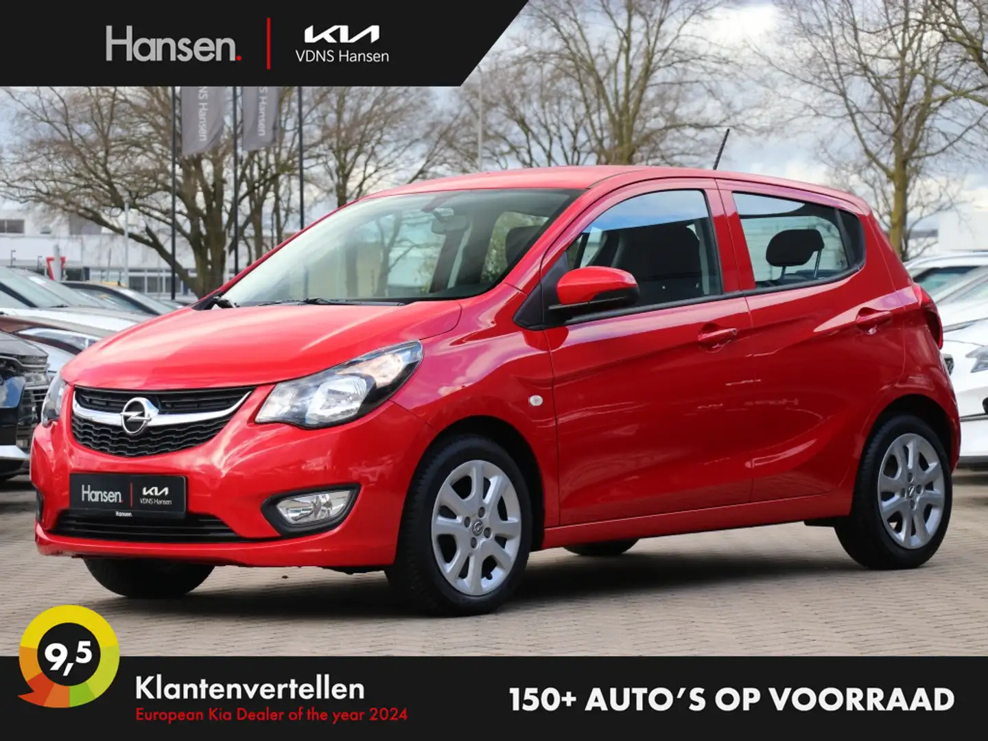 Opel Karl 1.0 ecoFLEX Edition I Automaat I Airco I Cruise Co Rood - 1