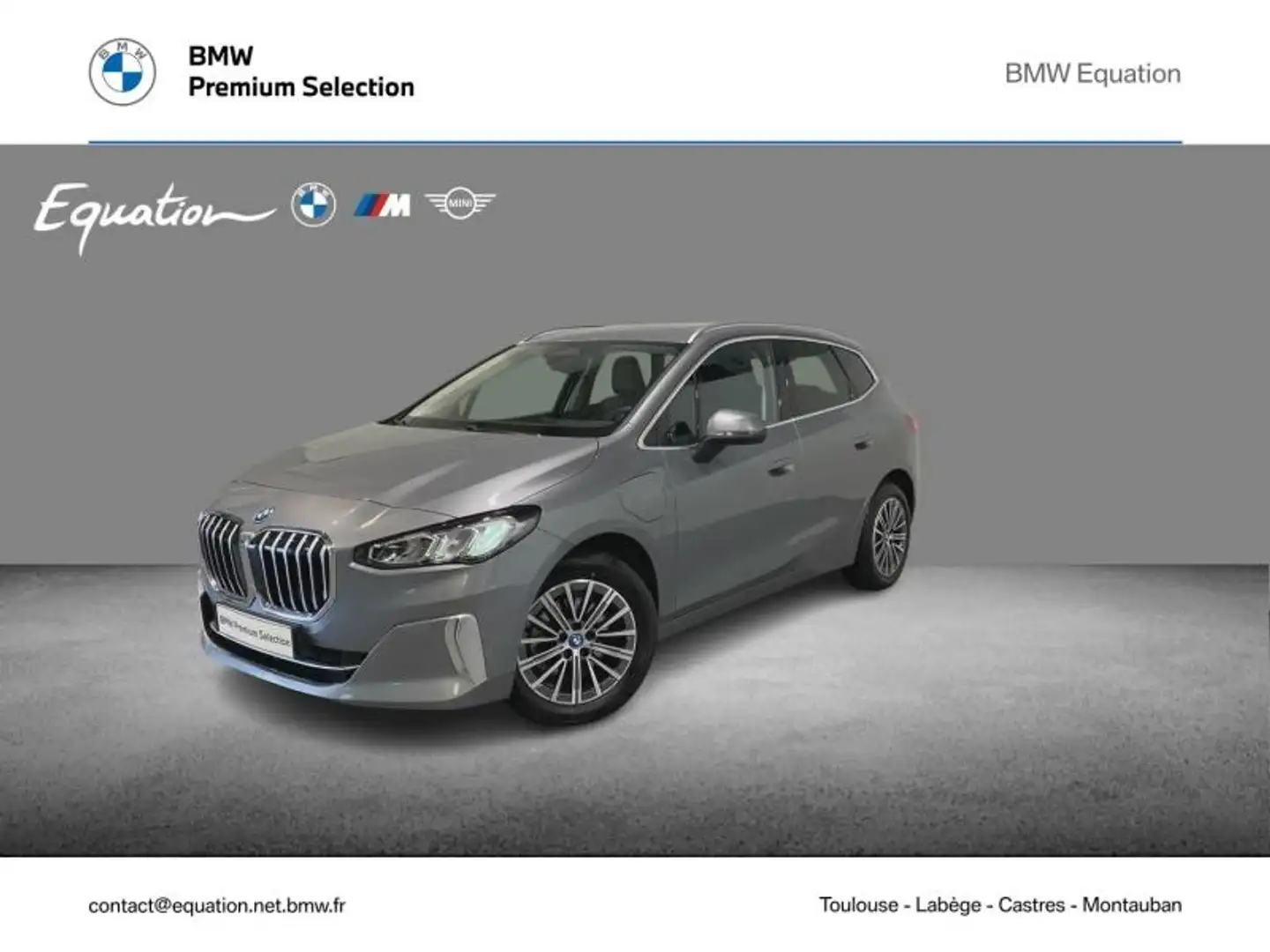 BMW 225 225e 245ch xDrive Business Design DKG7 Gris - 1