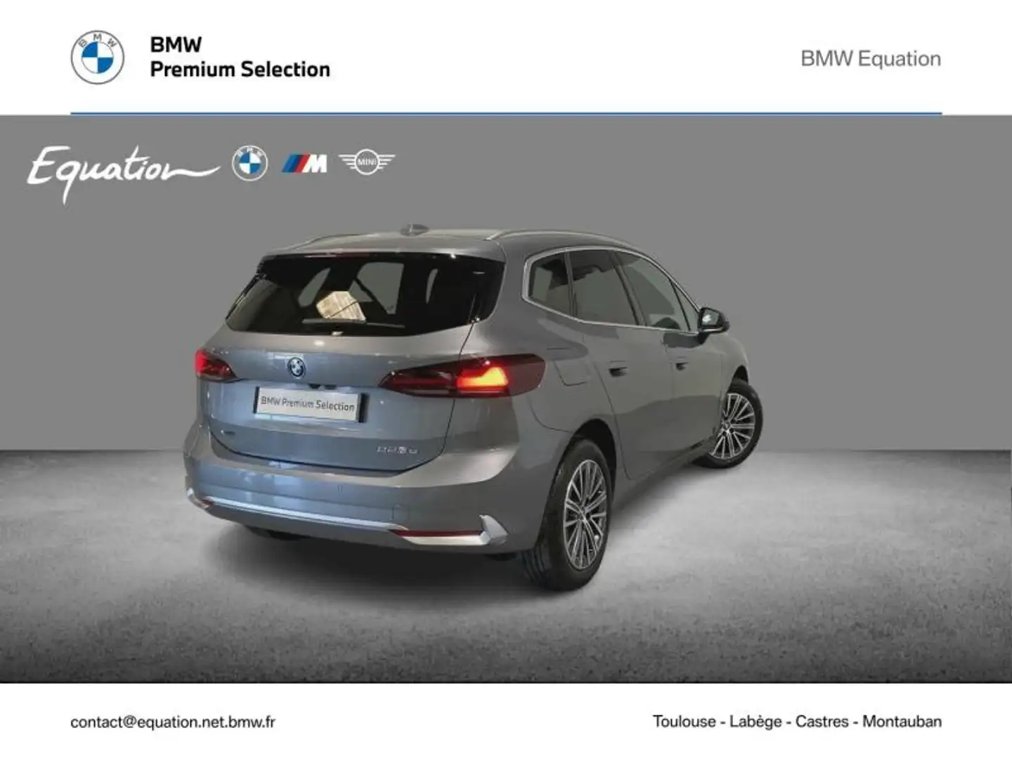 BMW 225 225e 245ch xDrive Business Design DKG7 Gris - 2