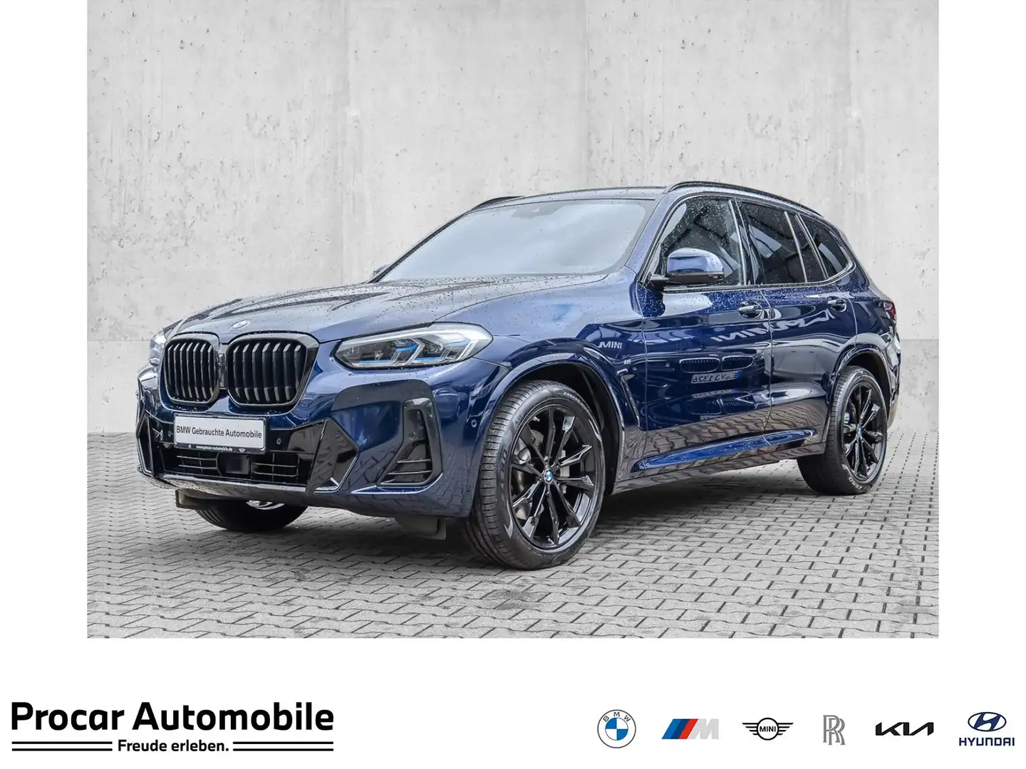 BMW X3 xDrive30d M Sport ACC RFK NAVI Standh. LED Blau - 1