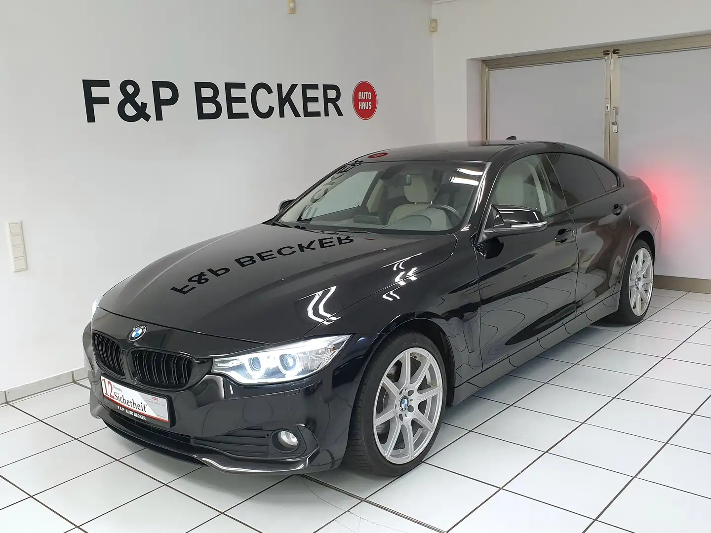 BMW 420 420d Gran Coupe Sport Line Leder Navi BiXenon Noir - 1