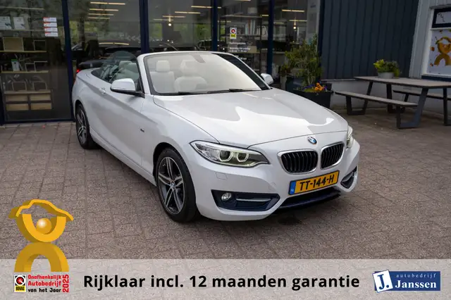 BMW 220 2-serie Cabrio 220i|Prijs rijklaar incl. 12 mnd ga