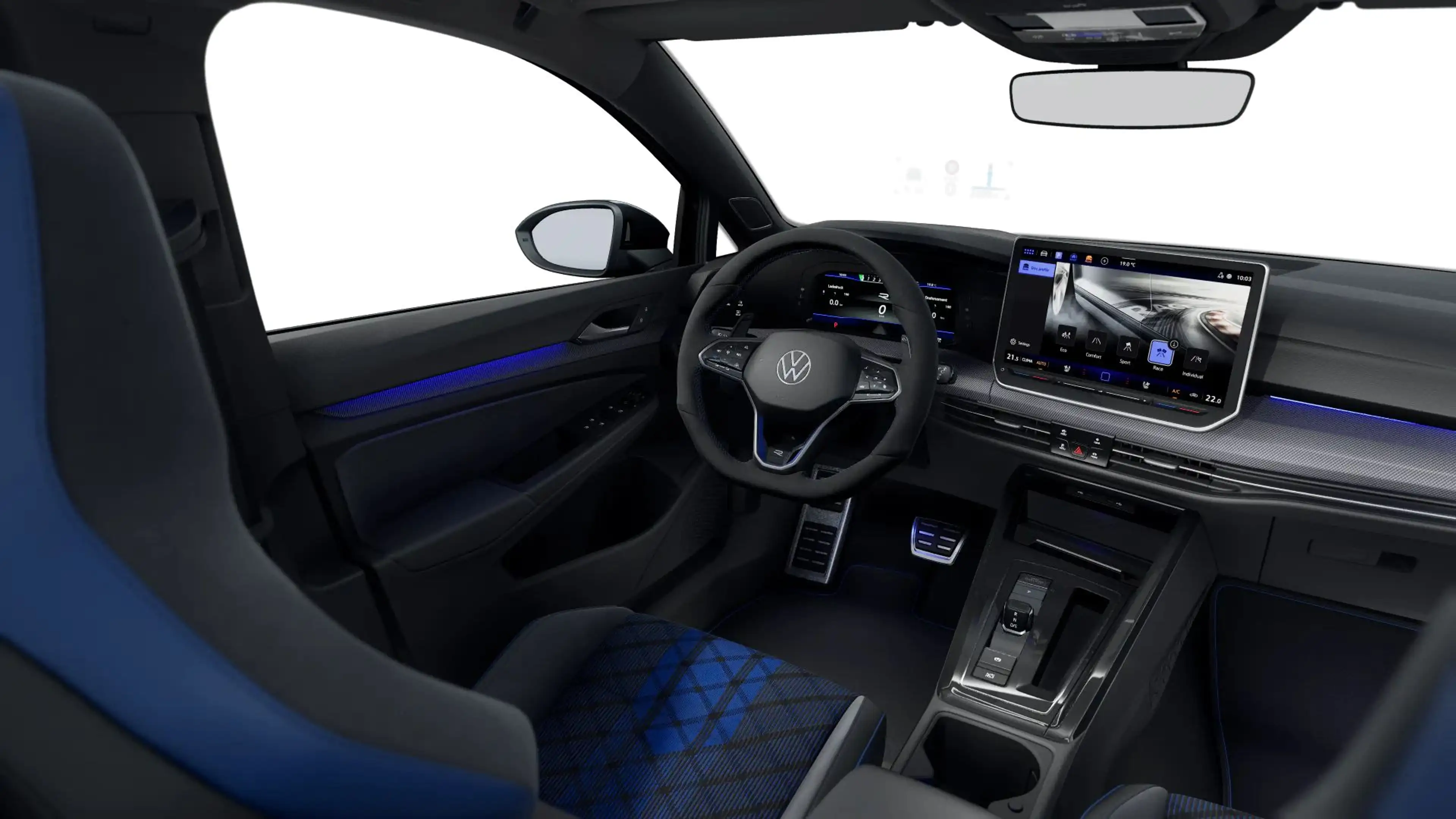 Volkswagen Golf R *BLACK STYLE*IQ-L*AREA*HUD*ACC*DCC*NAVI* — photo 12