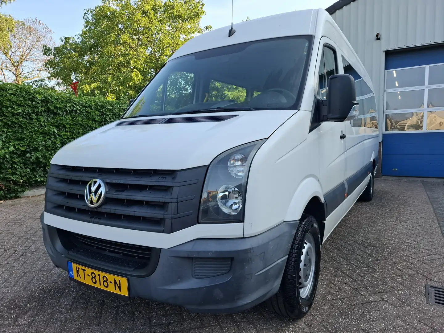 Volkswagen Crafter 35 2.0 TDI L3H2 BM 16950.- INCL BTW 9-PERSOONS ROL Wit - 2