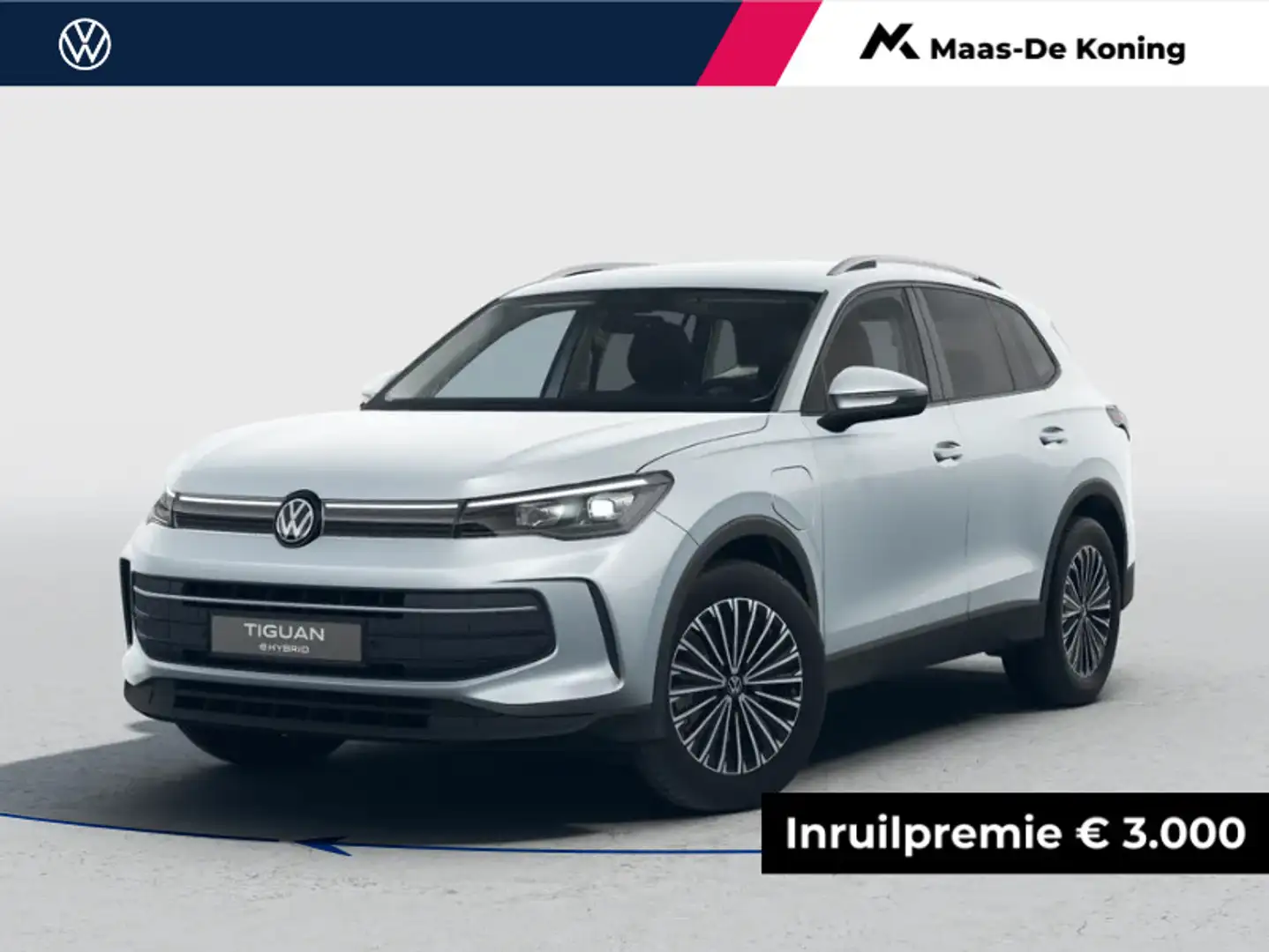 Volkswagen Tiguan Life Edition 1.5 eHybrid 204 pk 6 versn. DSG · Tre Zilver - 1