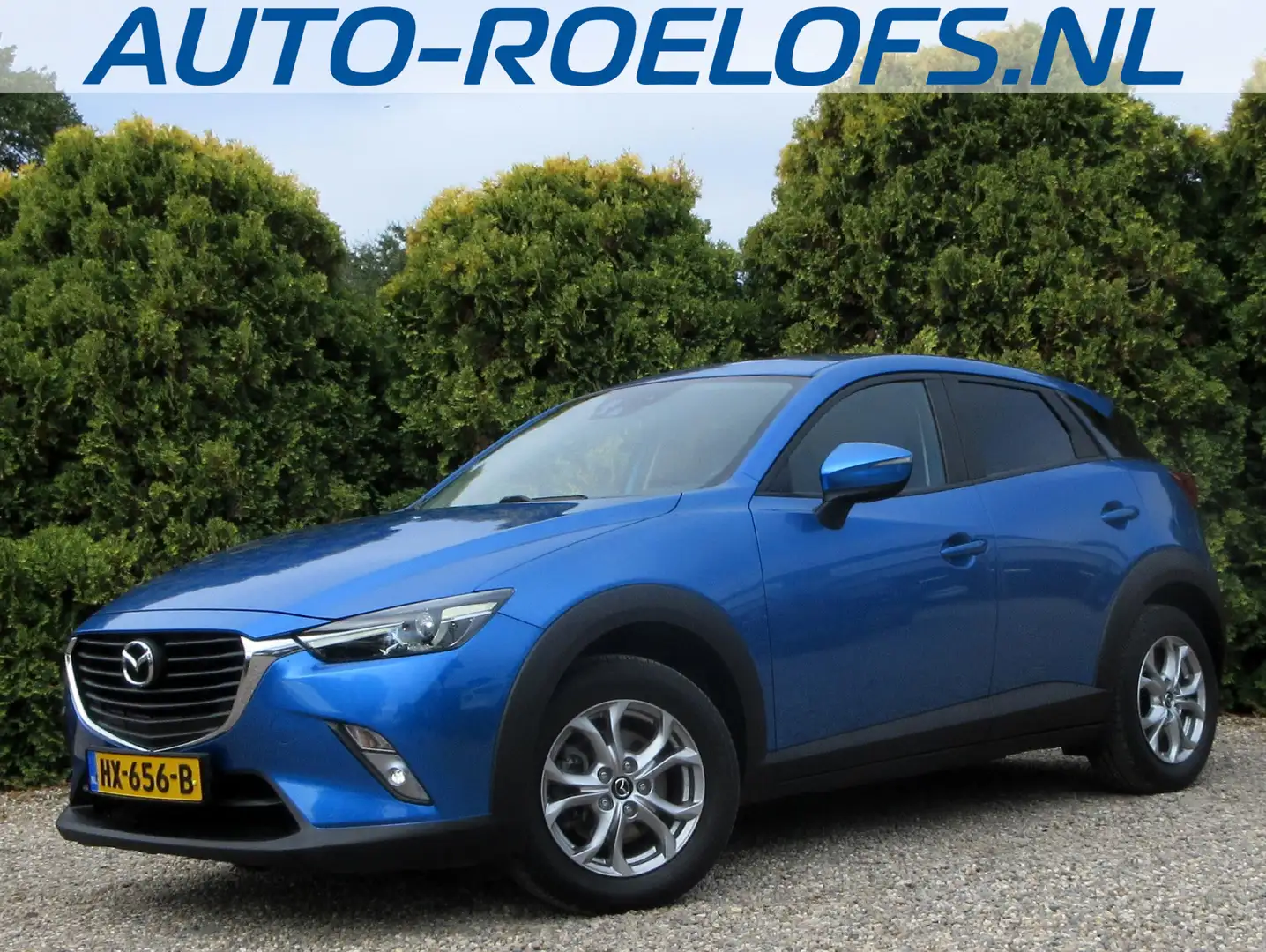 Mazda CX-3 2.0 SkyActiv-G 120 TS+ *Navi*Trekhaak* Blauw - 1