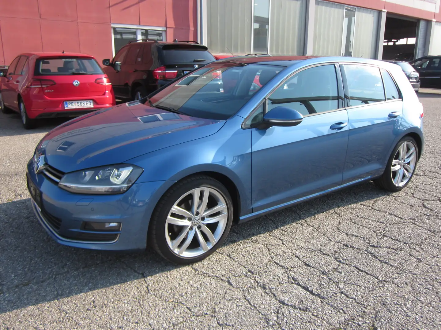 Volkswagen Golf Golf Highline 2,0 BMT TDI DPF Sky Azul - 1