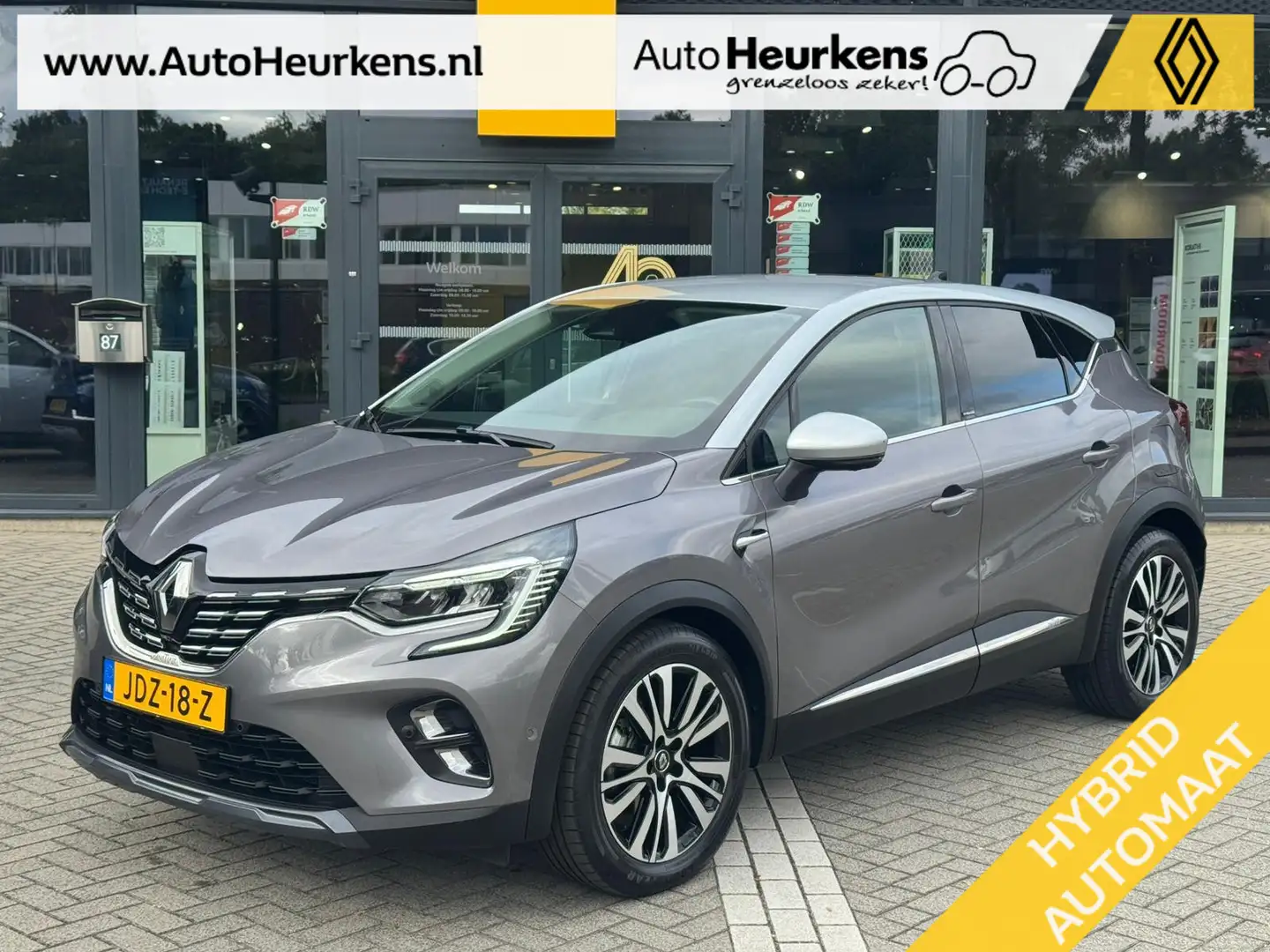 Renault Captur E-Tech Plug-in Hybrid 160 Serie Limitée E-TECH | D Grijs - 1