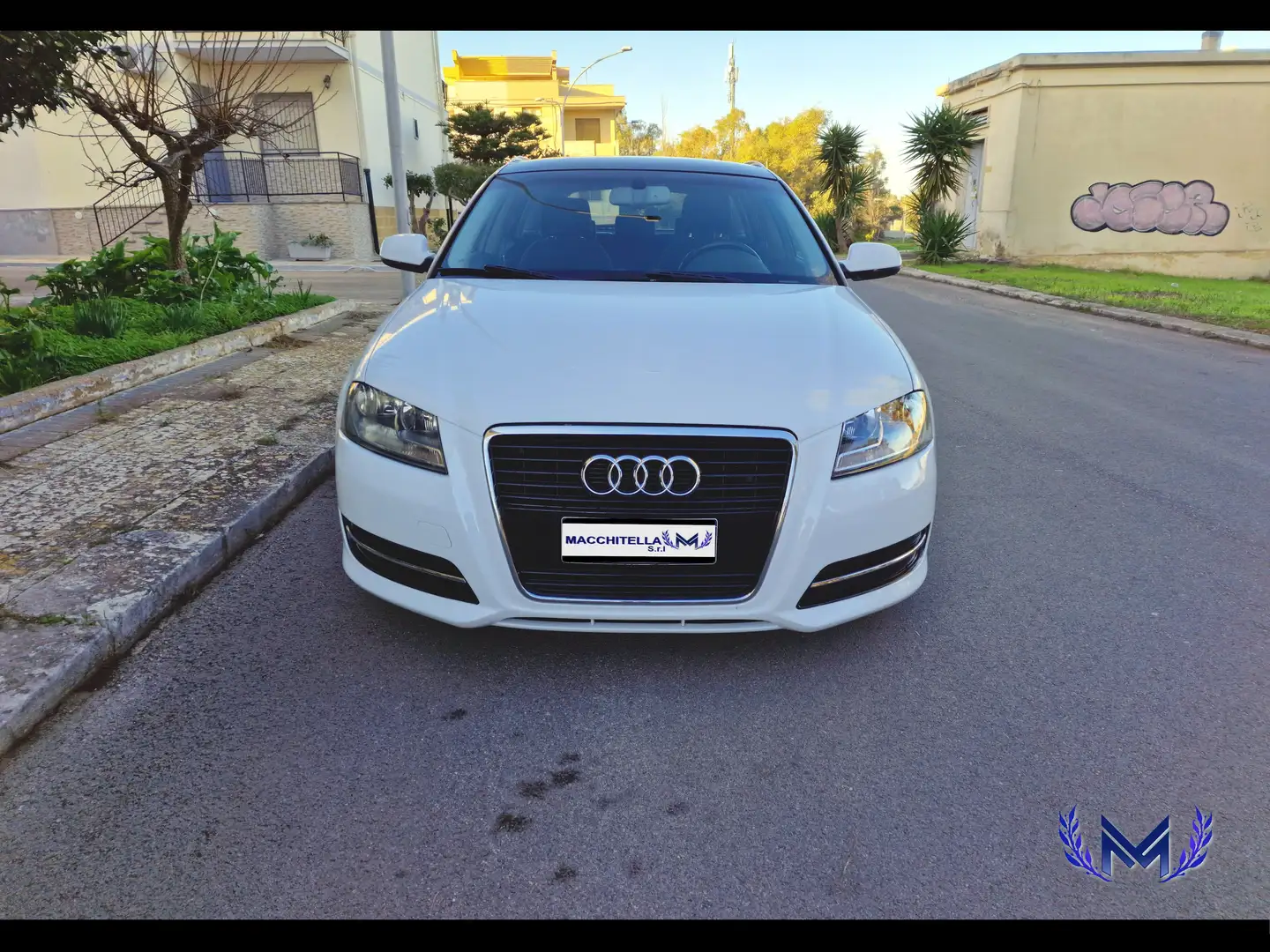 Audi A3 A3 Sportback 1.6 tdi Blanc - 1