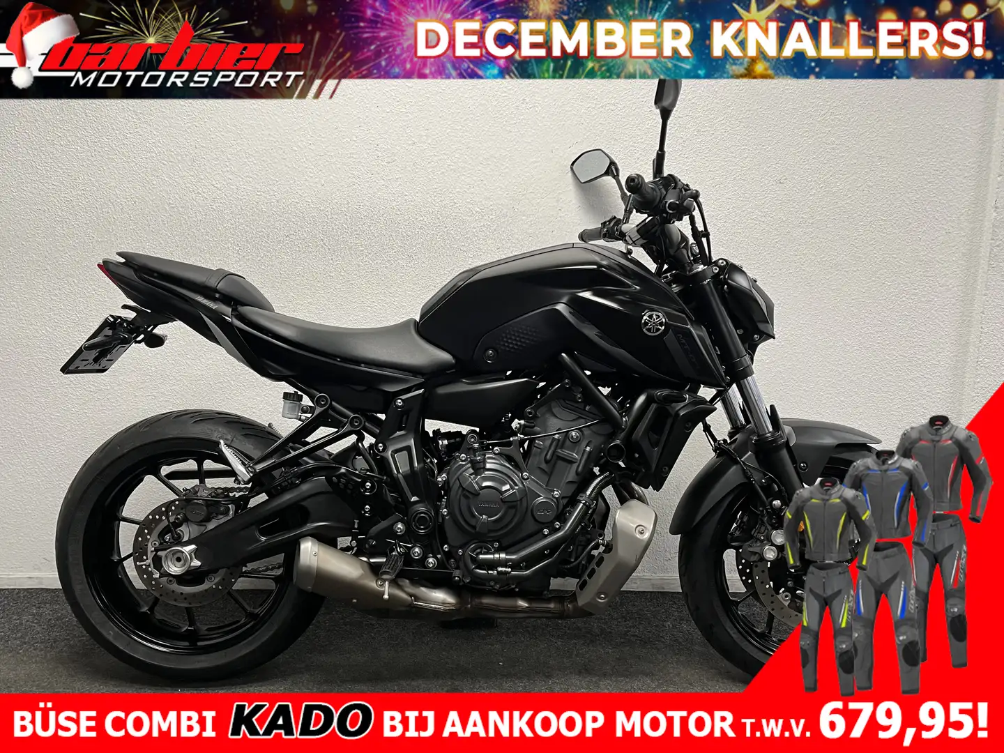 Yamaha MT-07 ABS Noir - 1