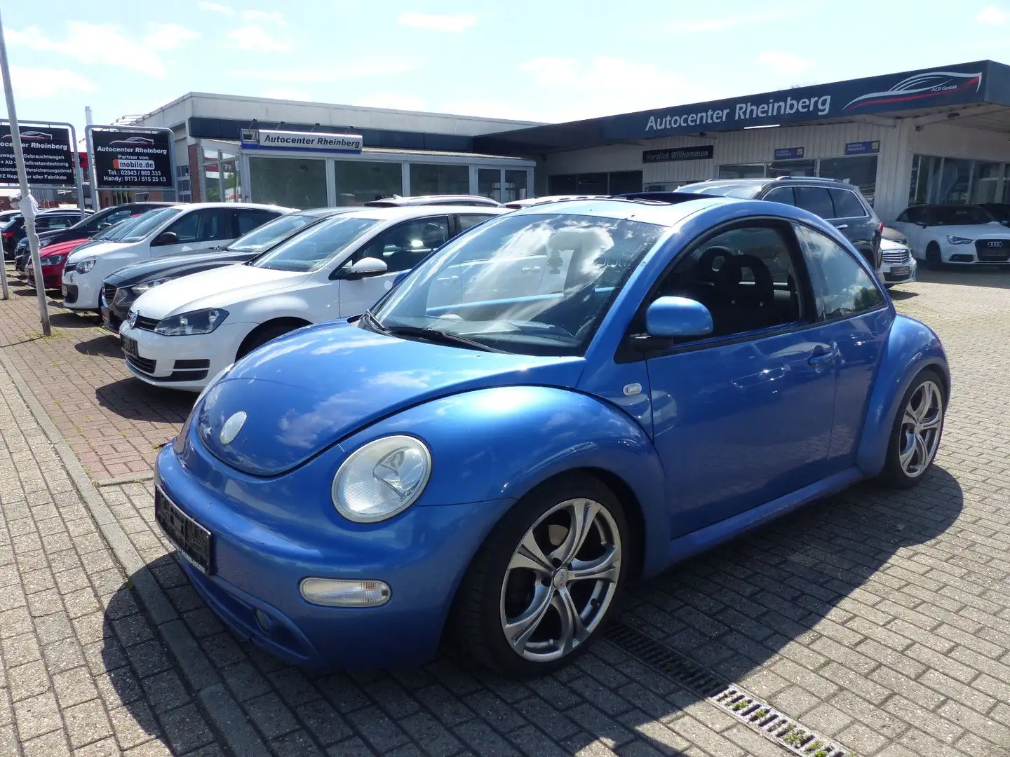 Volkswagen New Beetle Lim. 1.8 Turbo SPORT Blauw - 1