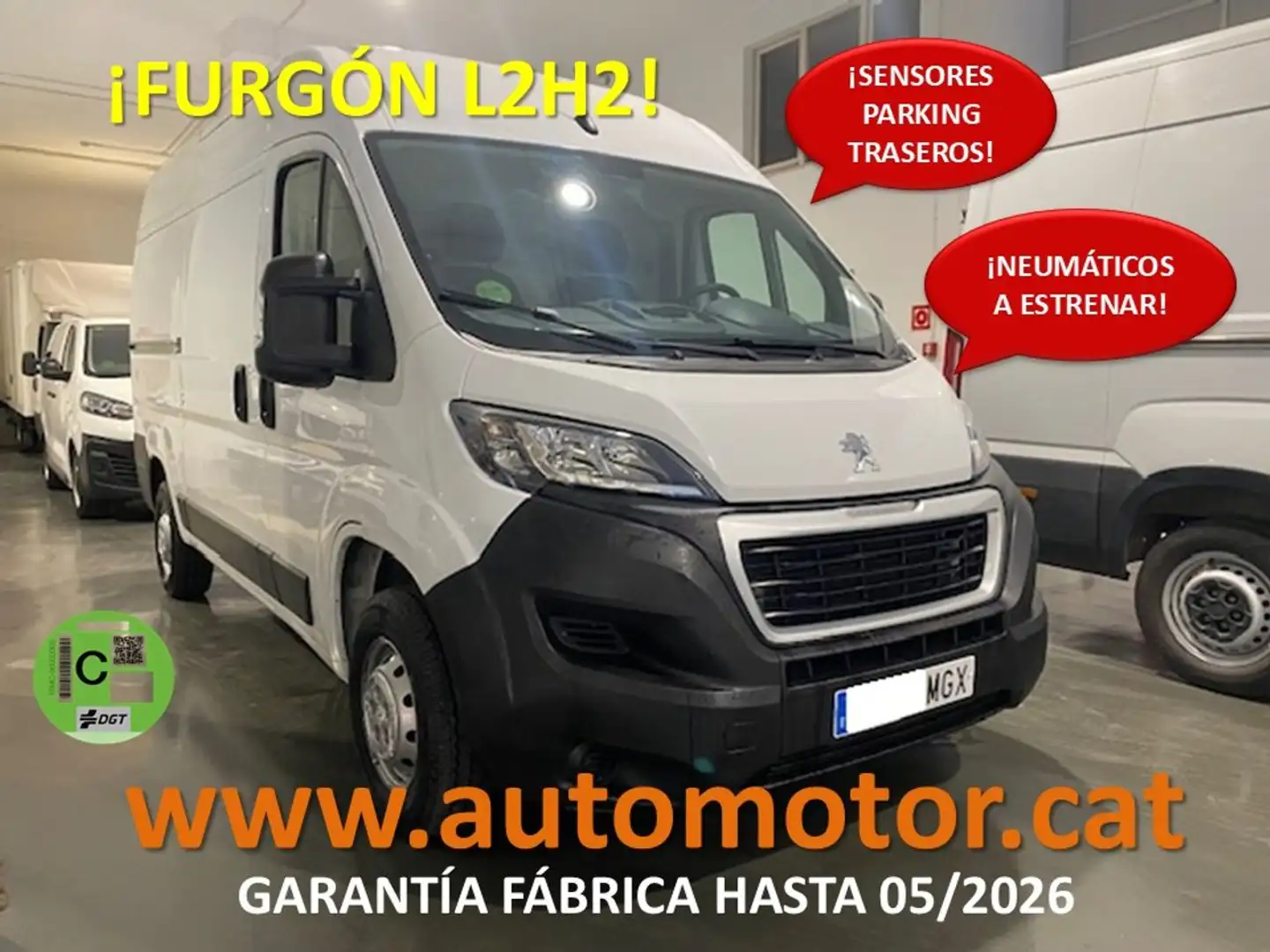 Peugeot Boxer Furgón 2.0BlueHDI 333 L2H1 130 Blanc - 1