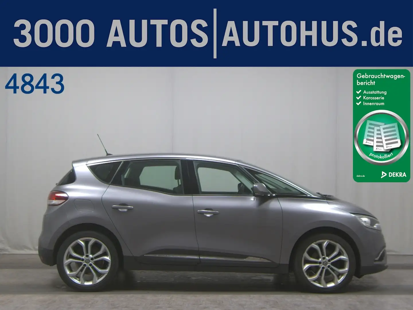 Renault Scenic 1.2 TCe Energy Life Navi AHK PDC Shz Gris - 1