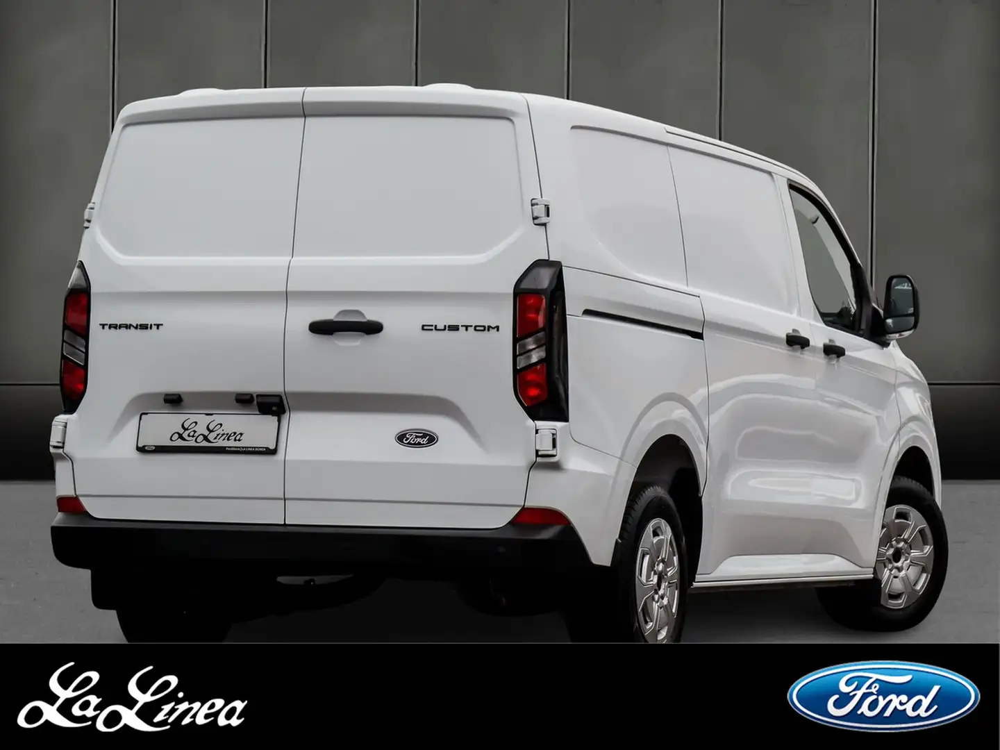 Ford Transit Custom Kastenwagen 300L2 Trend Blanc - 2
