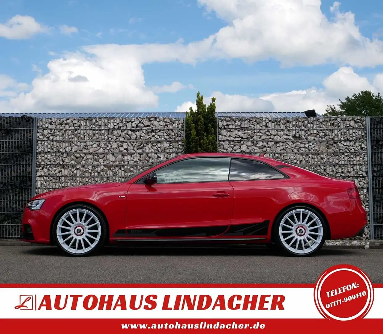 Audi A5 quattro S tronic DTM Rojo - 2