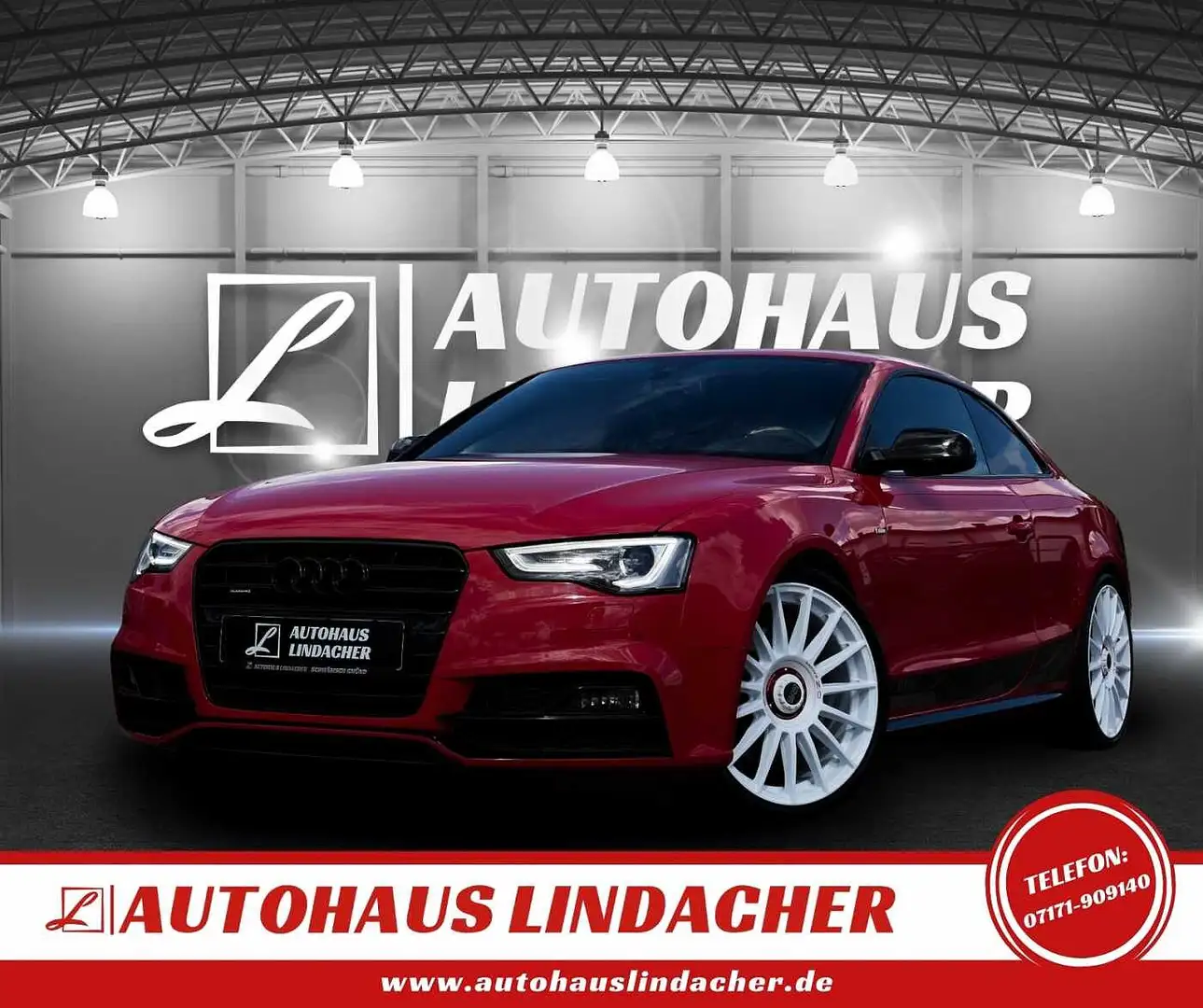 Audi A5 quattro S tronic DTM Rojo - 1
