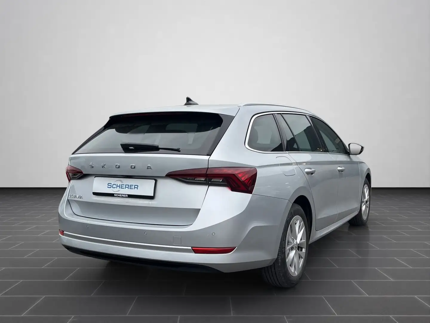 Skoda Octavia Combi 1.5 TSI NAVI LED RFK SHZ Argent - 2
