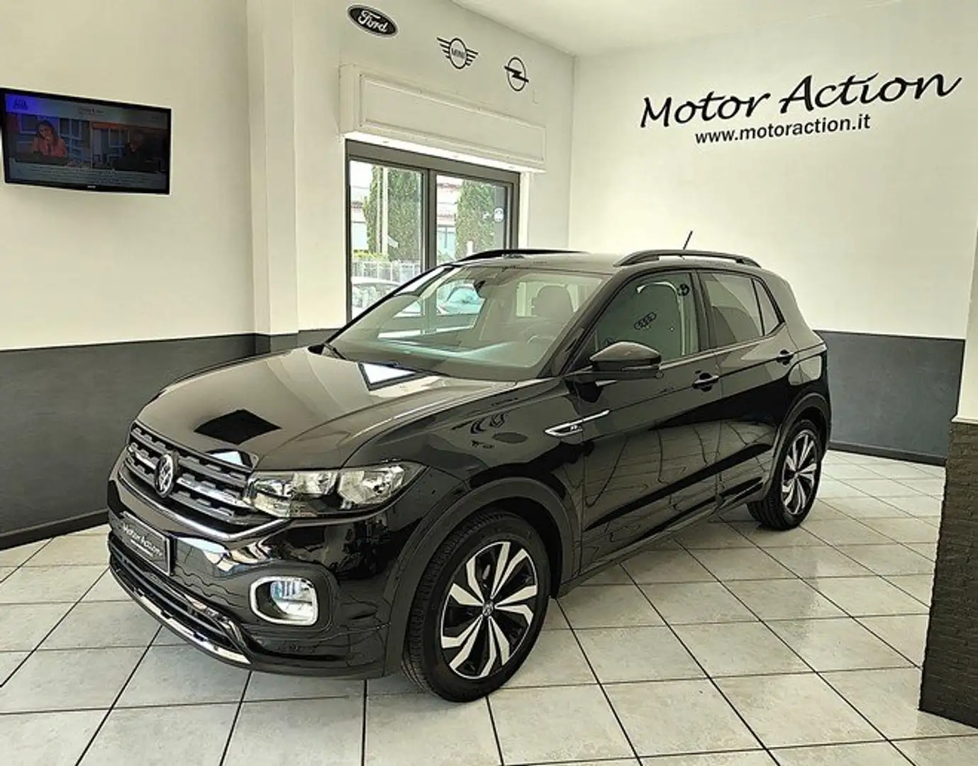Volkswagen T-Cross 1.0 tsi R-LINE Advanced 110cv NEOPATENTATI Noir - 2
