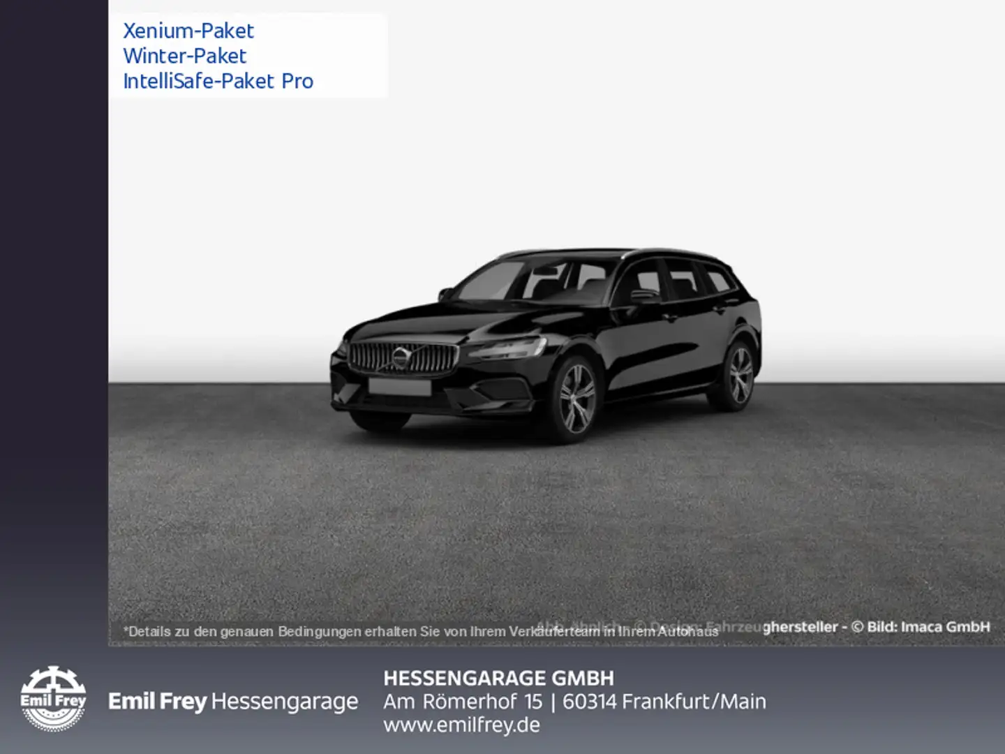 Volvo V60 T6 AWD Recharge Inscription Aut 360° PilotAssi Black - 1