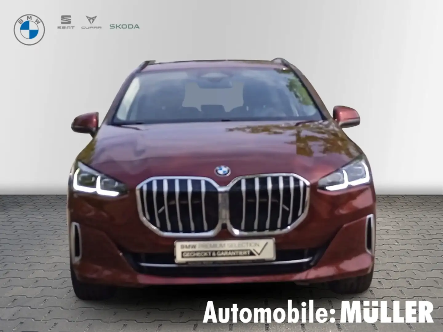 BMW 223 Active Tourer d xDrive LuxuryLine*RFK*HuD*AHK*Memo Rot - 2