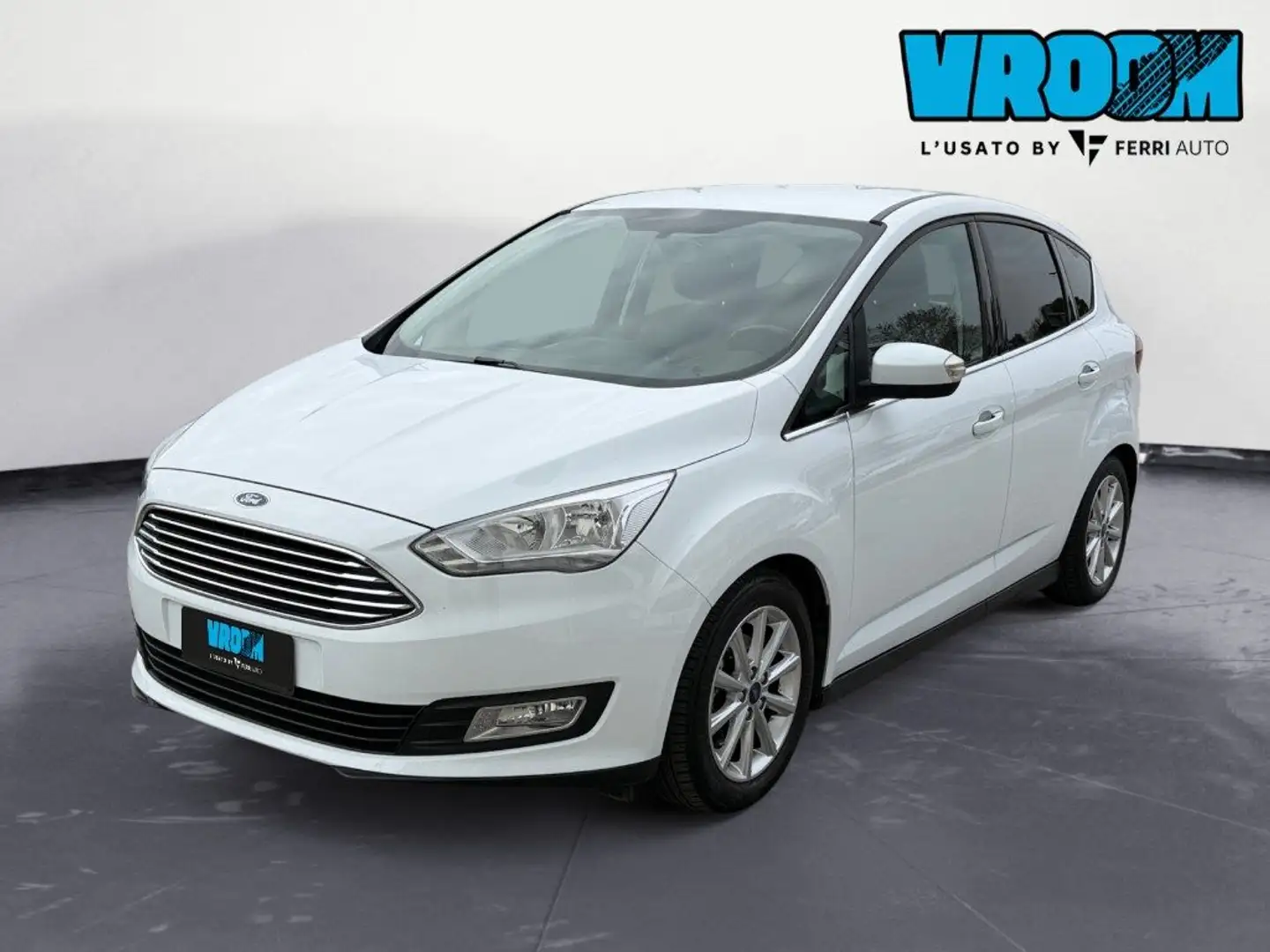 Ford C-Max 1.6 120CV GPL Titanium Blanc - 1