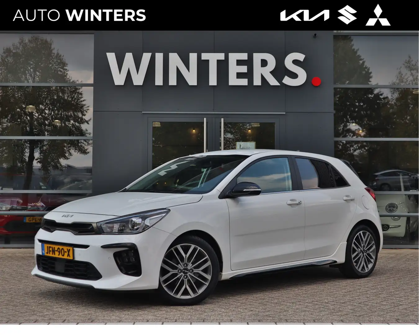 Kia Rio 1.0 T-GDi MHEV GT-Line Cruise control | Keyless | Blanc - 1