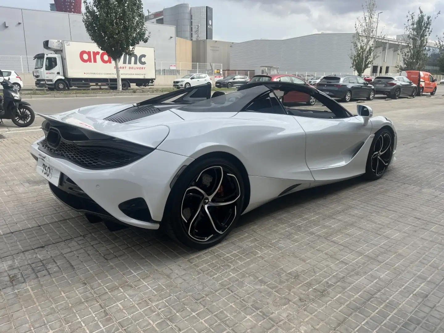 McLaren 750S Spider Wit - 2