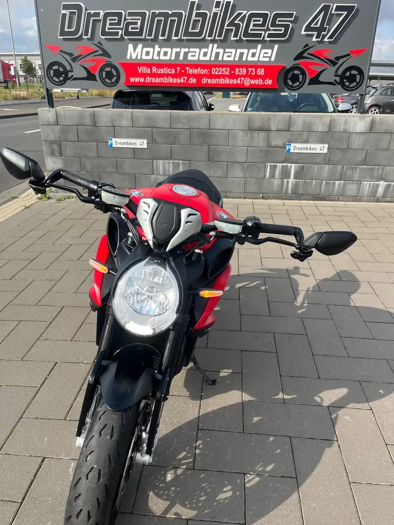 MV Agusta Dragster ROSSO**1.HAND**NEUZUSTAND**HU, INSPEKTION NEU** Roşu - 2