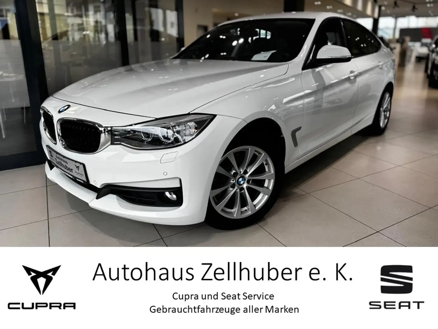 BMW 328 i xDrive GT Sport-Aut. *AHK*Head-UP*Navi* Weiß - 1