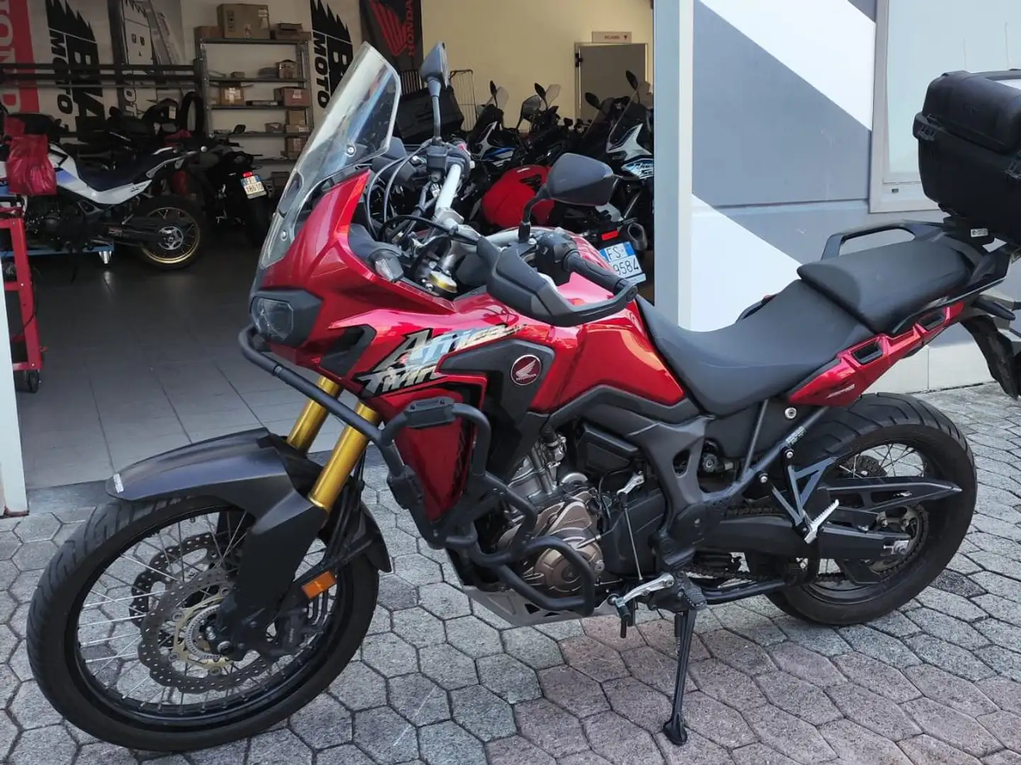 Honda CRF 1000 abs Rouge - 2