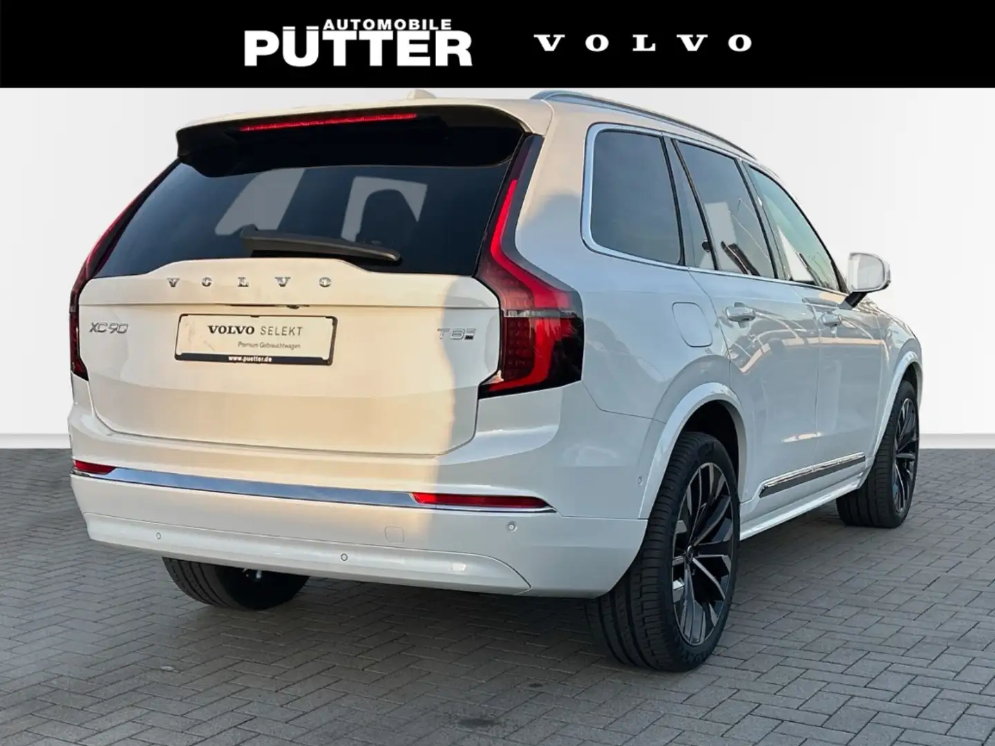 Volvo XC90 Facelift Recharge T8 AWD Plus Bright 7-Sitzer 21'' Weiß - 2