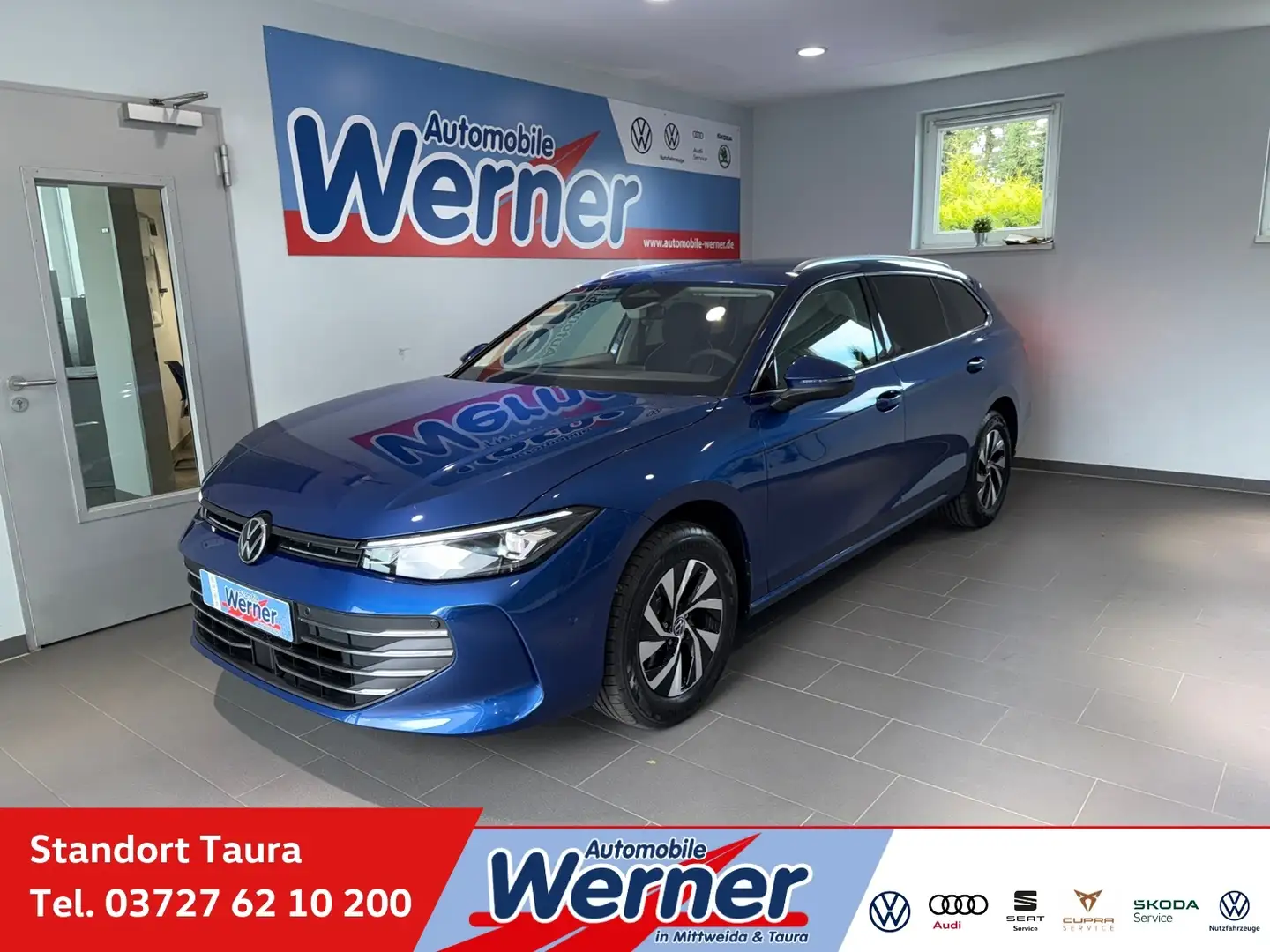 Volkswagen Passat Business 1.5eTSI AHK App-Navi ACC LED Blau - 1