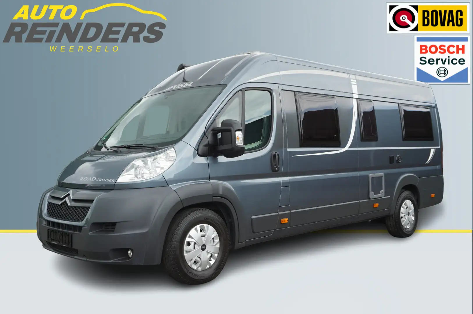 Pössl Roadcruiser 640 + Enkele bedden/ Airco/ 150pk Grijs - 1