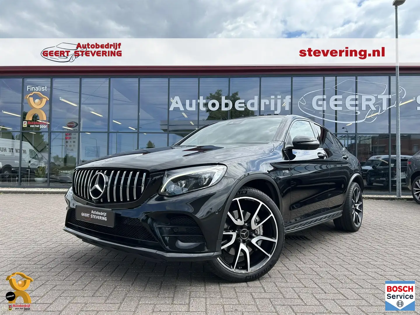 Mercedes-Benz GLC 43 AMG Coupé 367pk 4MATIC / Luchtvering / Schuifdak / 360 Noir - 1