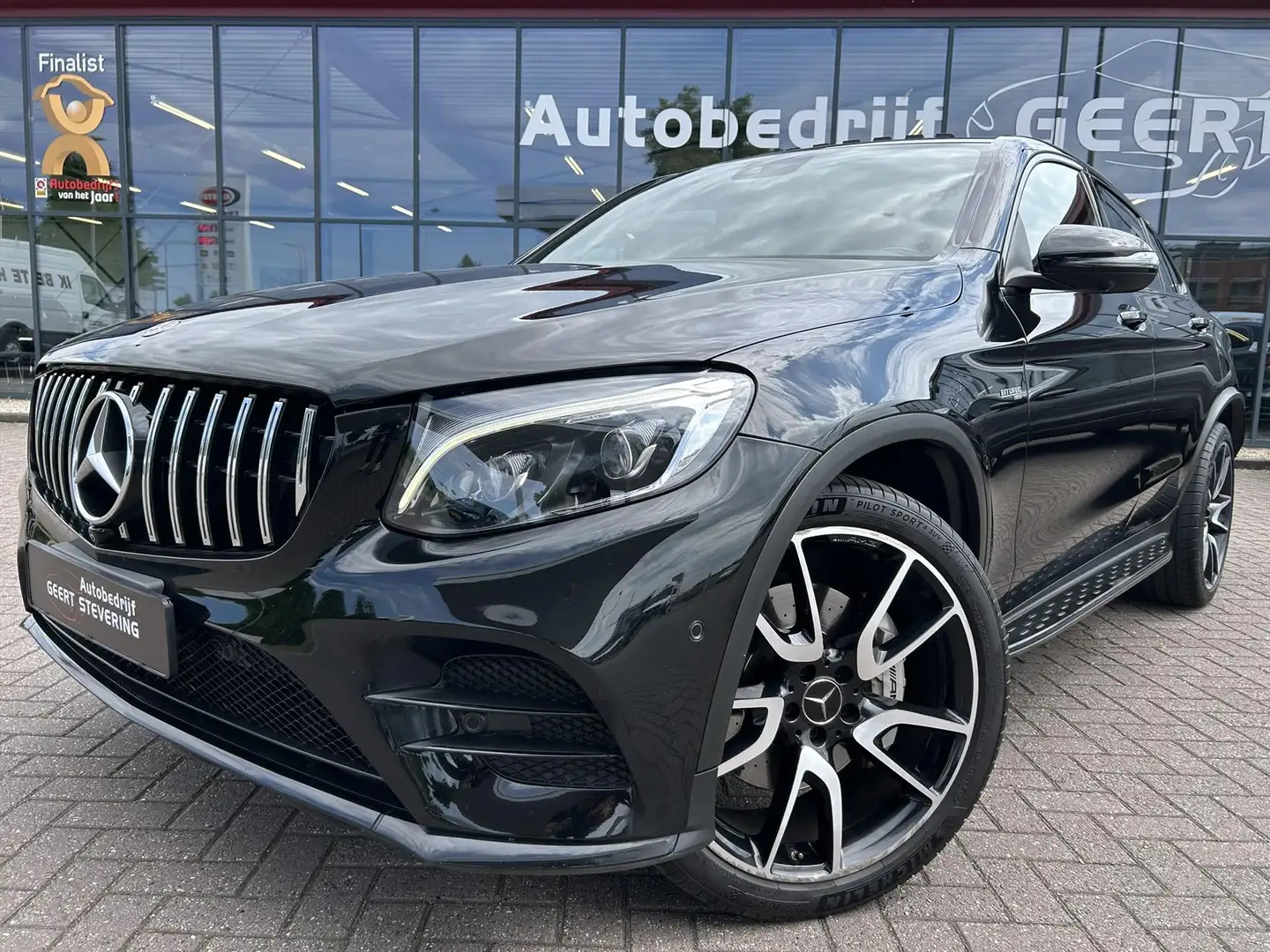 Mercedes-Benz GLC 43 AMG Coupé 367pk 4MATIC / Luchtvering / Schuifdak / 360 Schwarz - 2