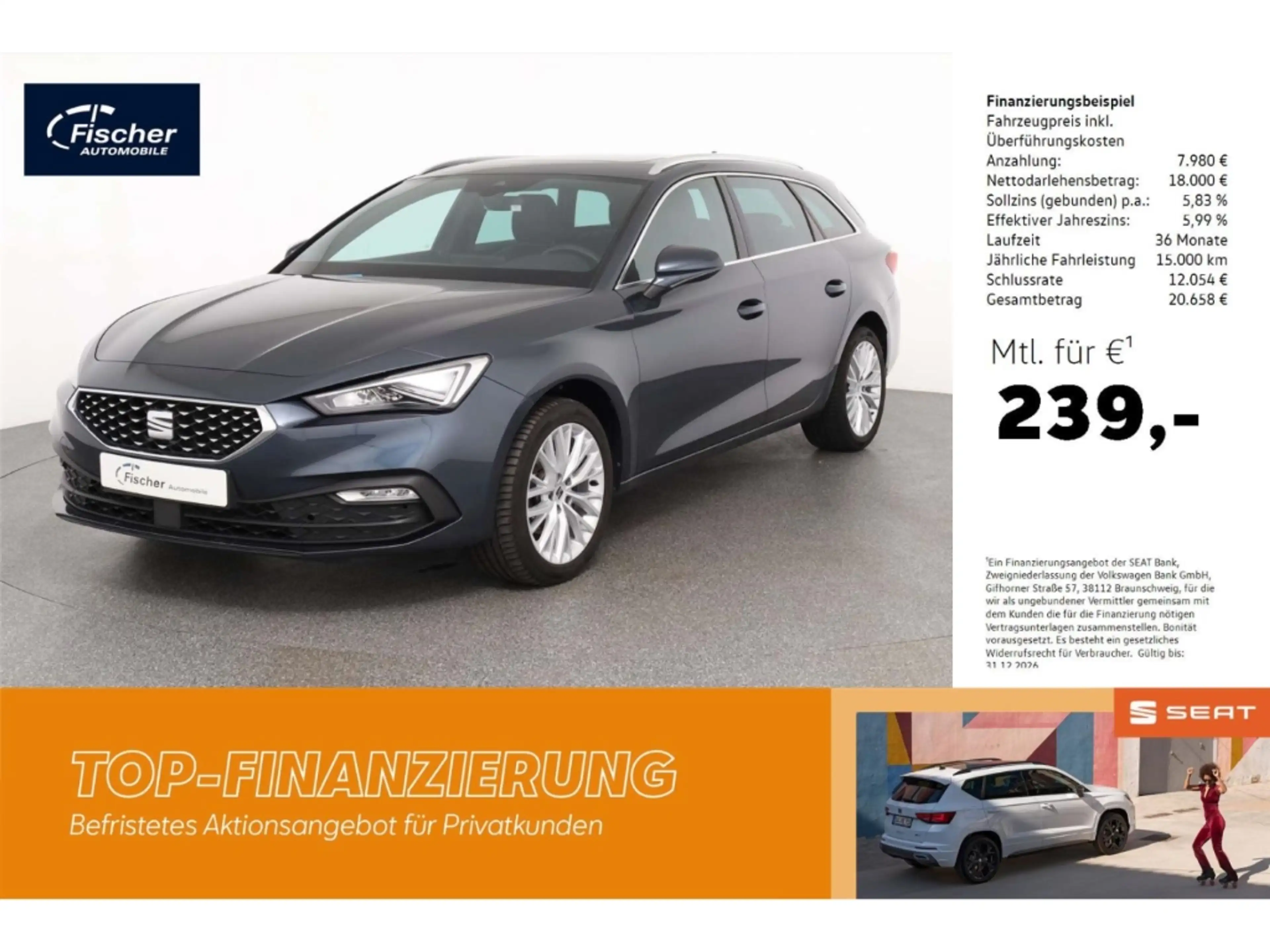 SEAT Leon Sportstourer 1.5 eTSI XCELLENCE