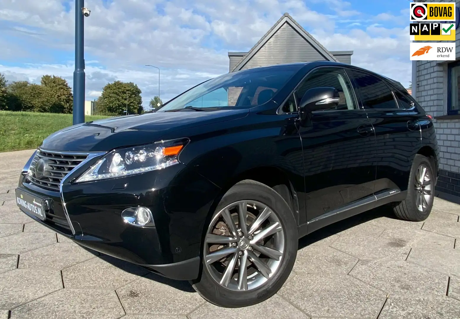 Lexus RX 450h 4WD President Line/ Full Option/ HUD/ Cam/ Leder/ Negro - 1