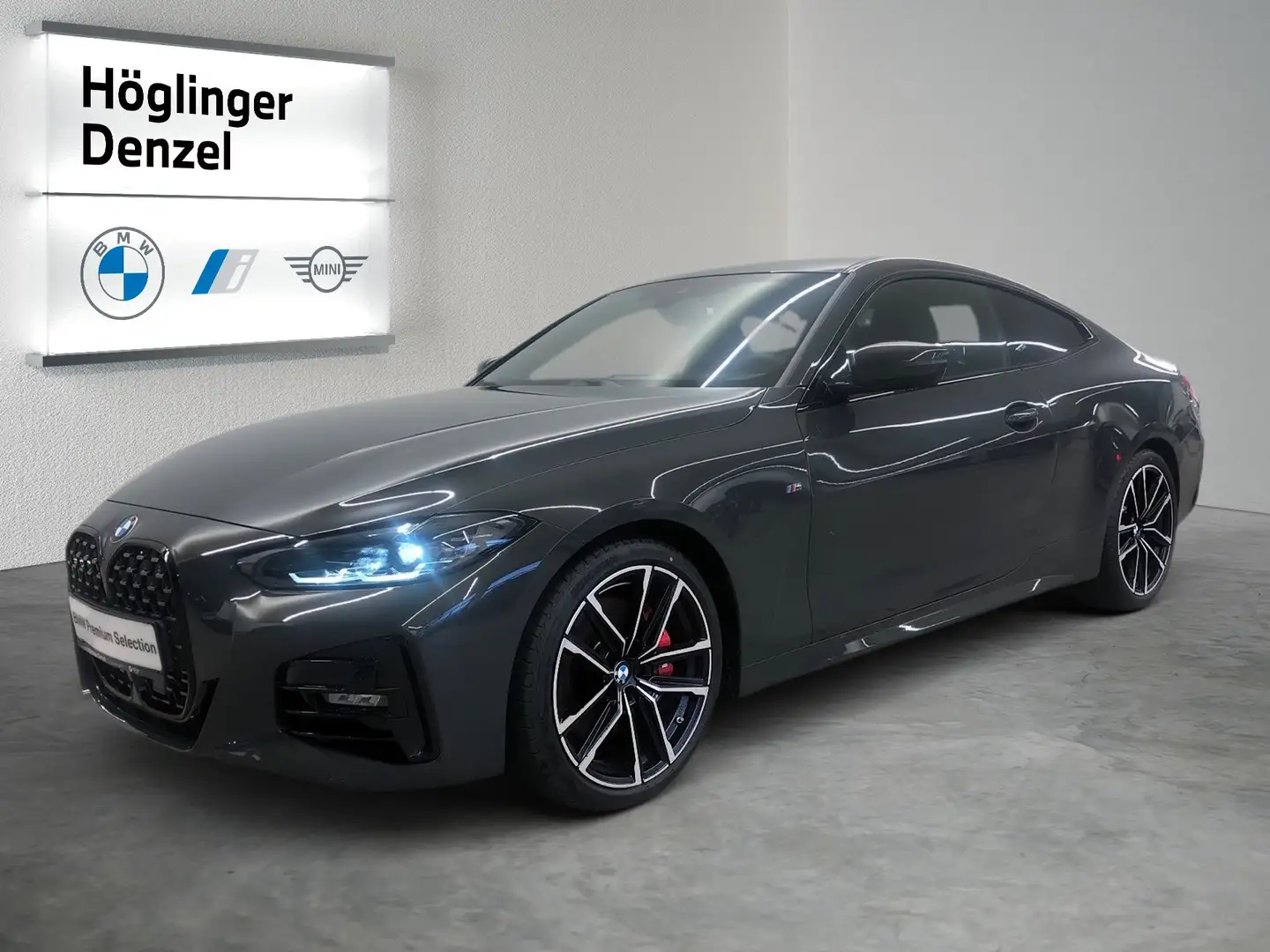 BMW 420 420d Coupe xDrive Grau - 2