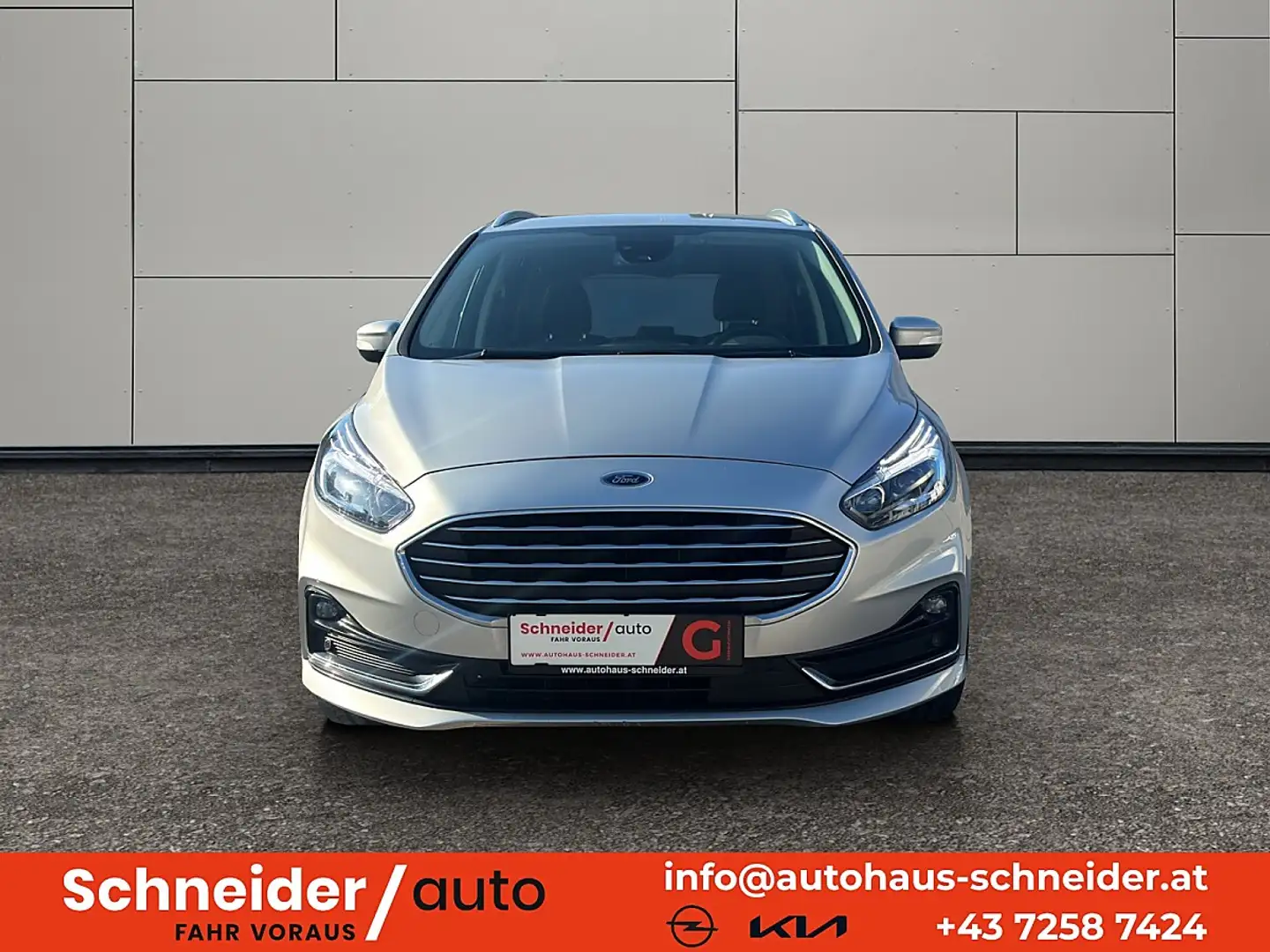 Ford Galaxy 2,5 Duratec Hybrid Titanium Aut. Silber - 2
