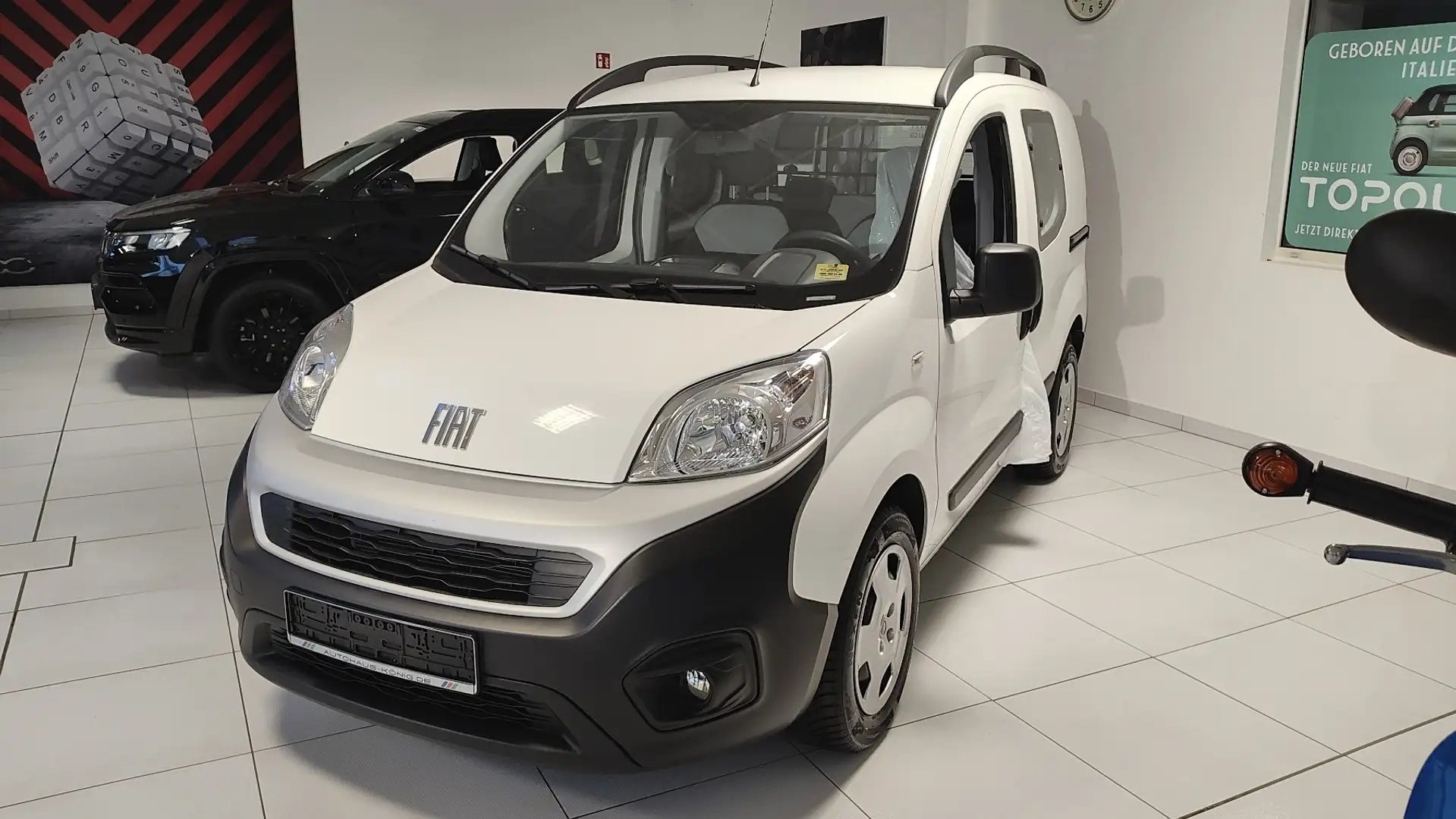Fiat Fiorino SX MultiJet PDC, Klima, Allwetterräder Fehér - 1